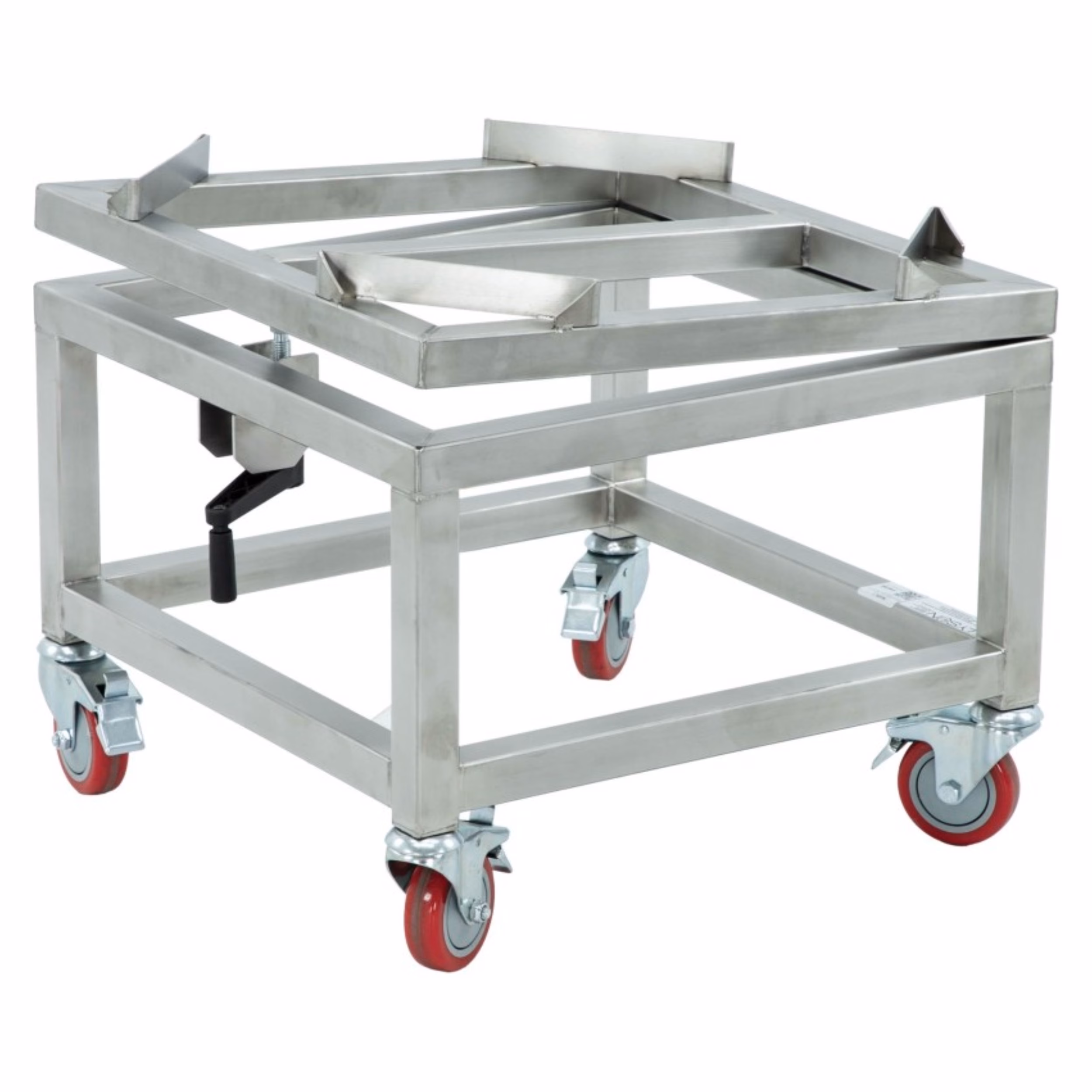 Lyson Edelstahl-Transportwagen-Bauform – Detailansicht 2