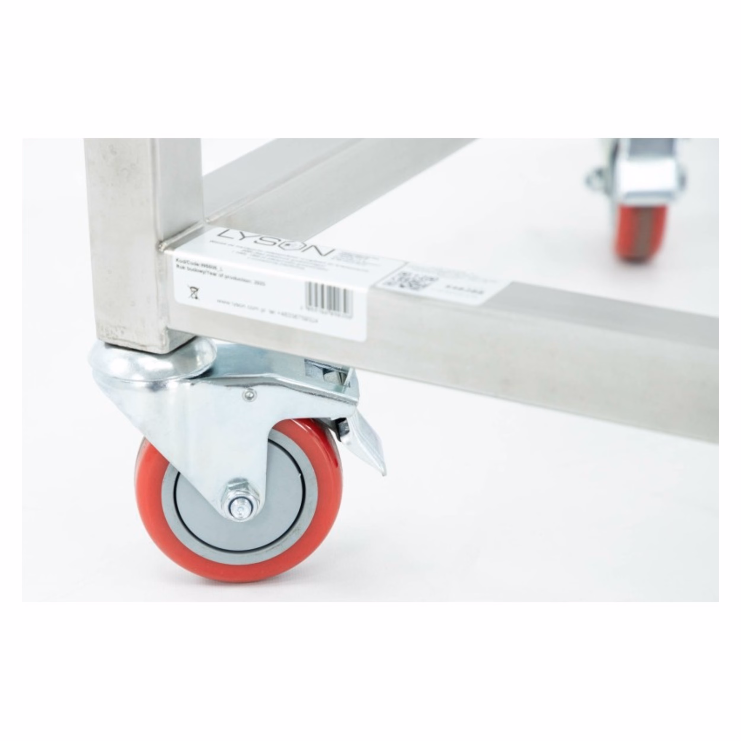 Lyson Edelstahl-Transportwagen-Bauform – Detailansicht 4