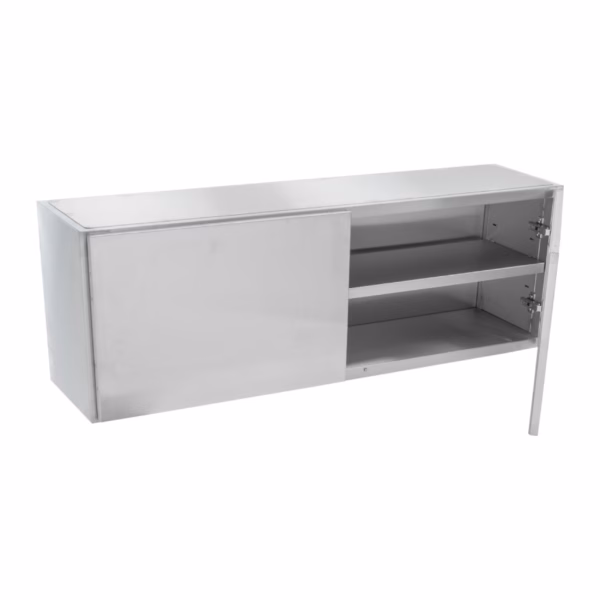 Lyson PREMIUM Edelstahl-Hängeschrank mit Doppeltür, 1200 mm – W935_P