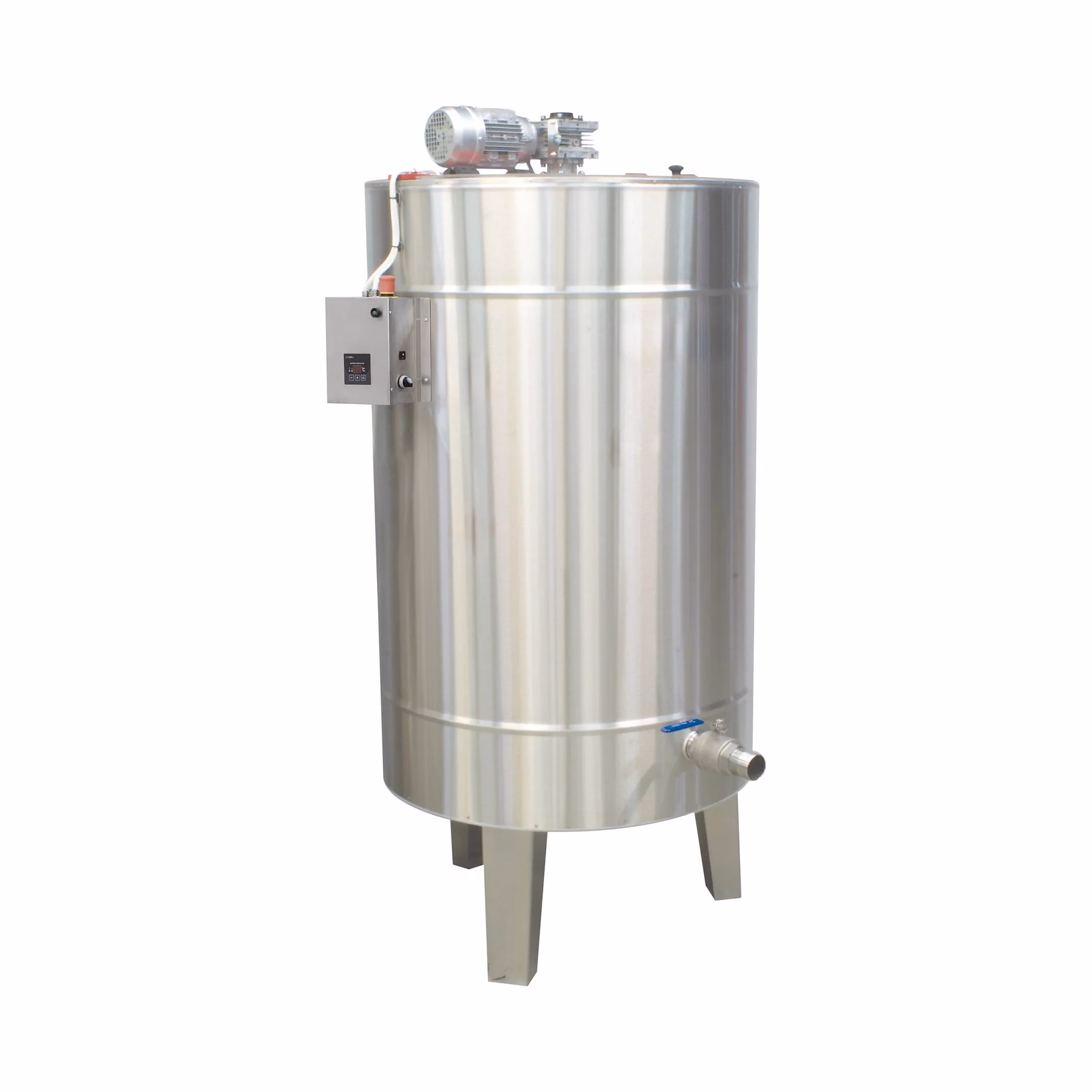 Lyson Klärtank PREMIUM 500 oder 1000 l mit Rührwerk und Heizmantel – Ansicht 2
