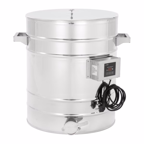 Lyson Absetzbehälter PREMIUM beheizt mit Konusboden 50 l / ~70 kg