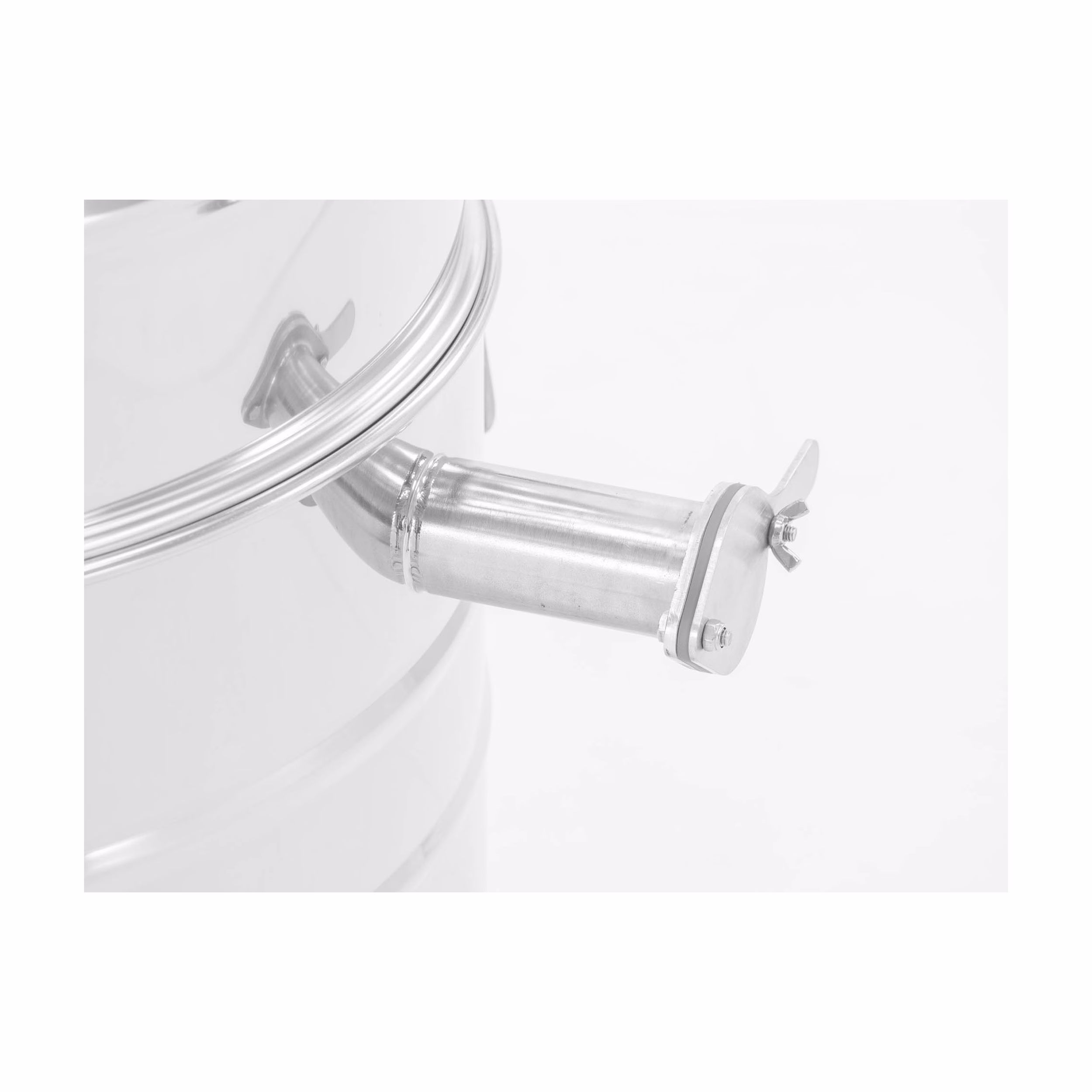 Lyson Abfüllbehälter CLASSIC 50–150 l mit Konussieb und zwei Ventilen – Ansicht 10
