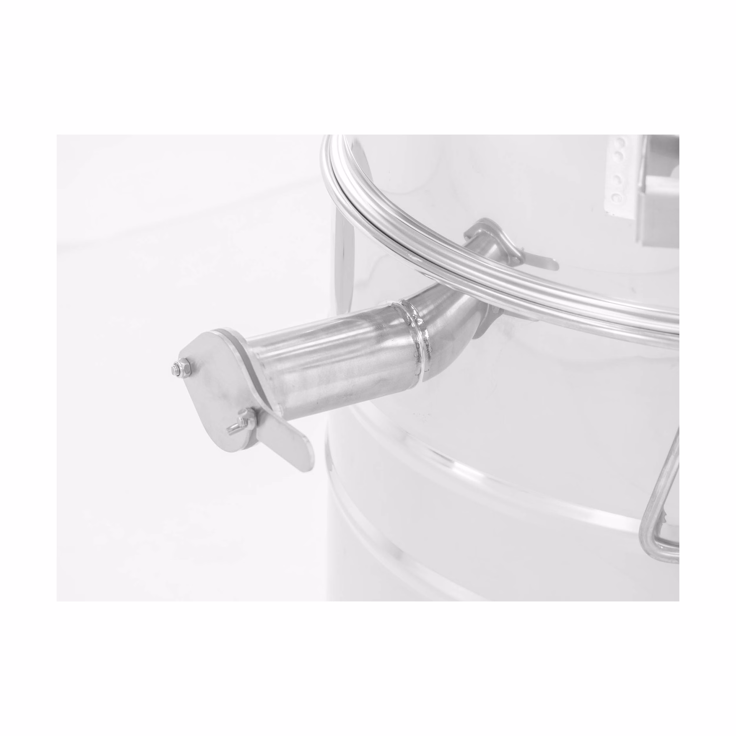 Lyson Abfüllbehälter CLASSIC 50–150 l mit Konussieb und zwei Ventilen – Ansicht 17