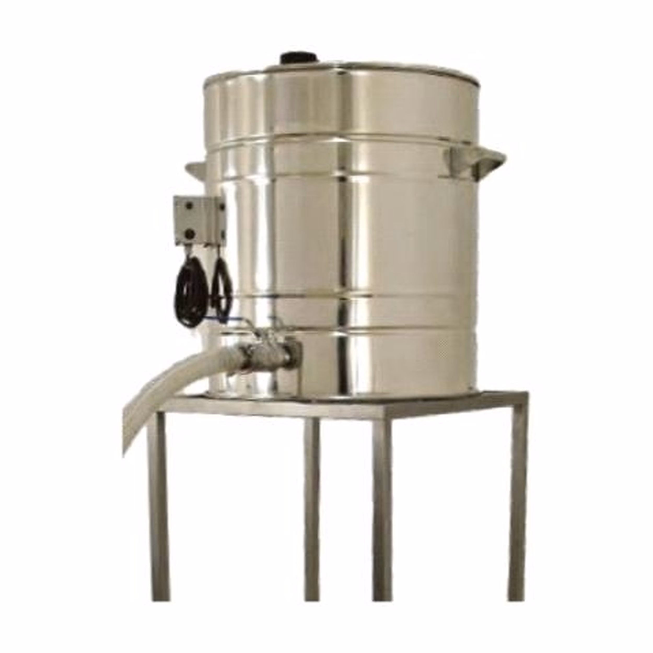 Lyson beheizter Vorlauftank 100 l mit Gestell für Honig-Abfülllinie