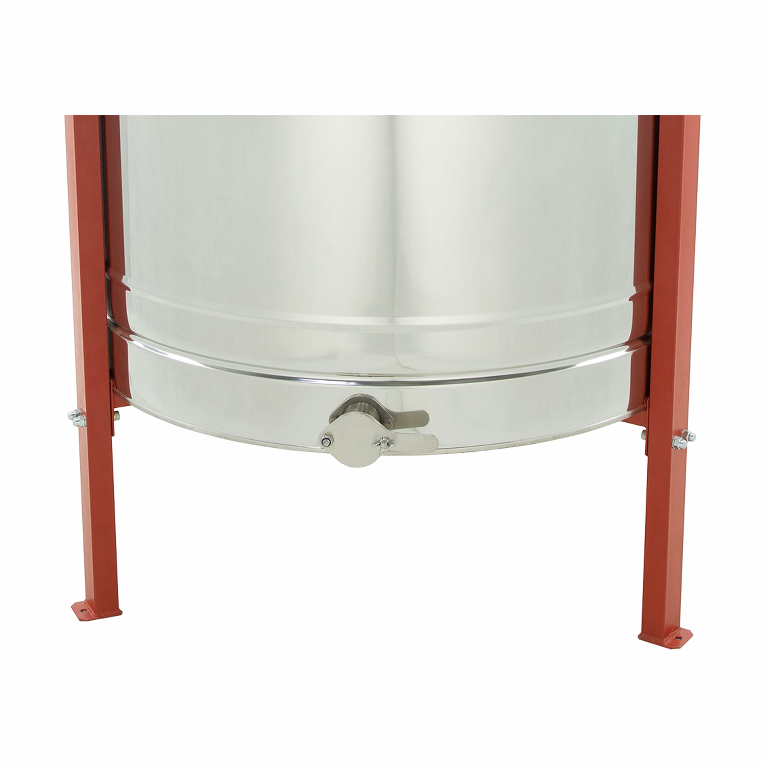 Zwei 2-Zoll-Edelstahl-Quetschhähne der Lyson W2053001B