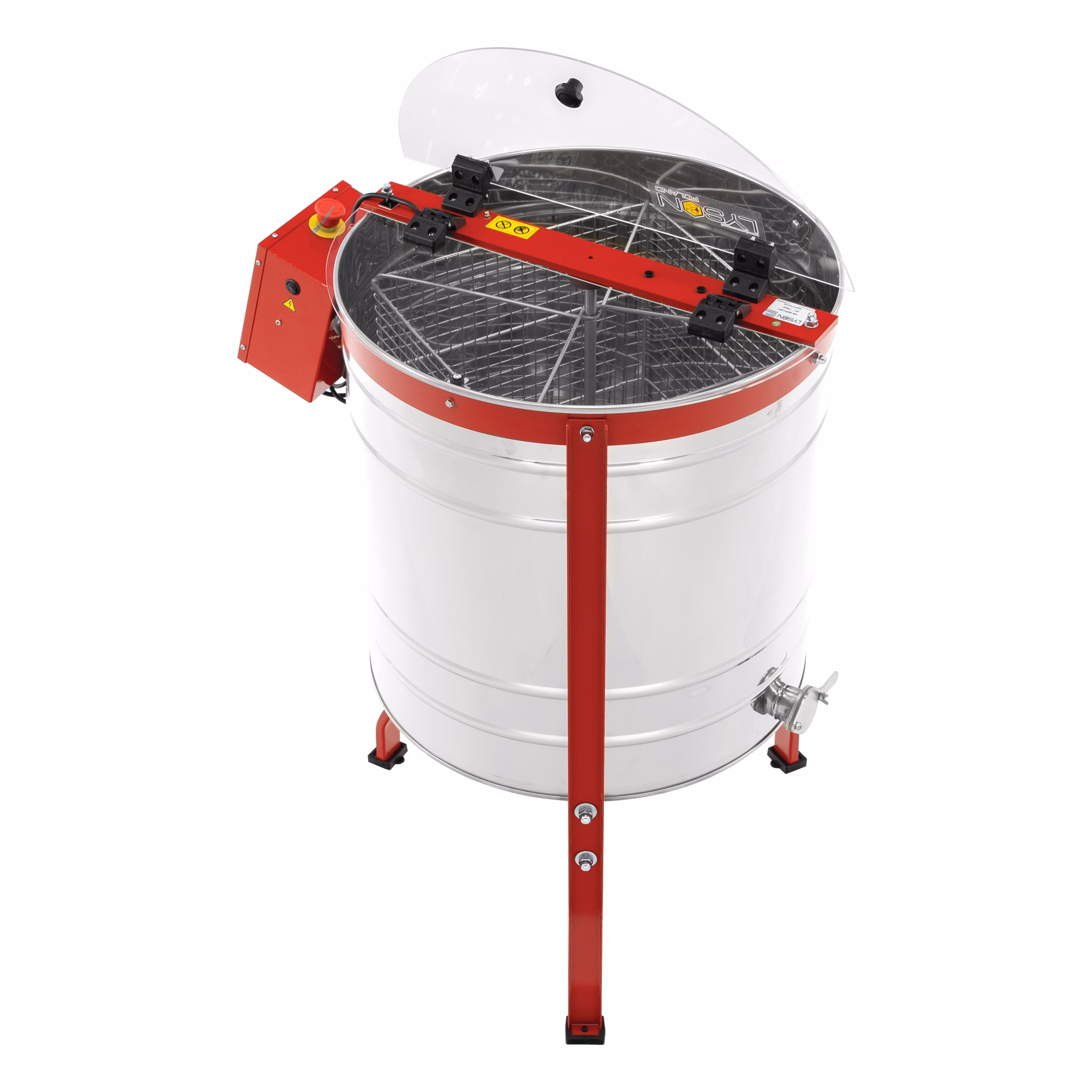 Lyson CLASSIC Tangentialschleuder Universal Ø 600 mm, 4 Waben, 12/230 V – Ansicht 3