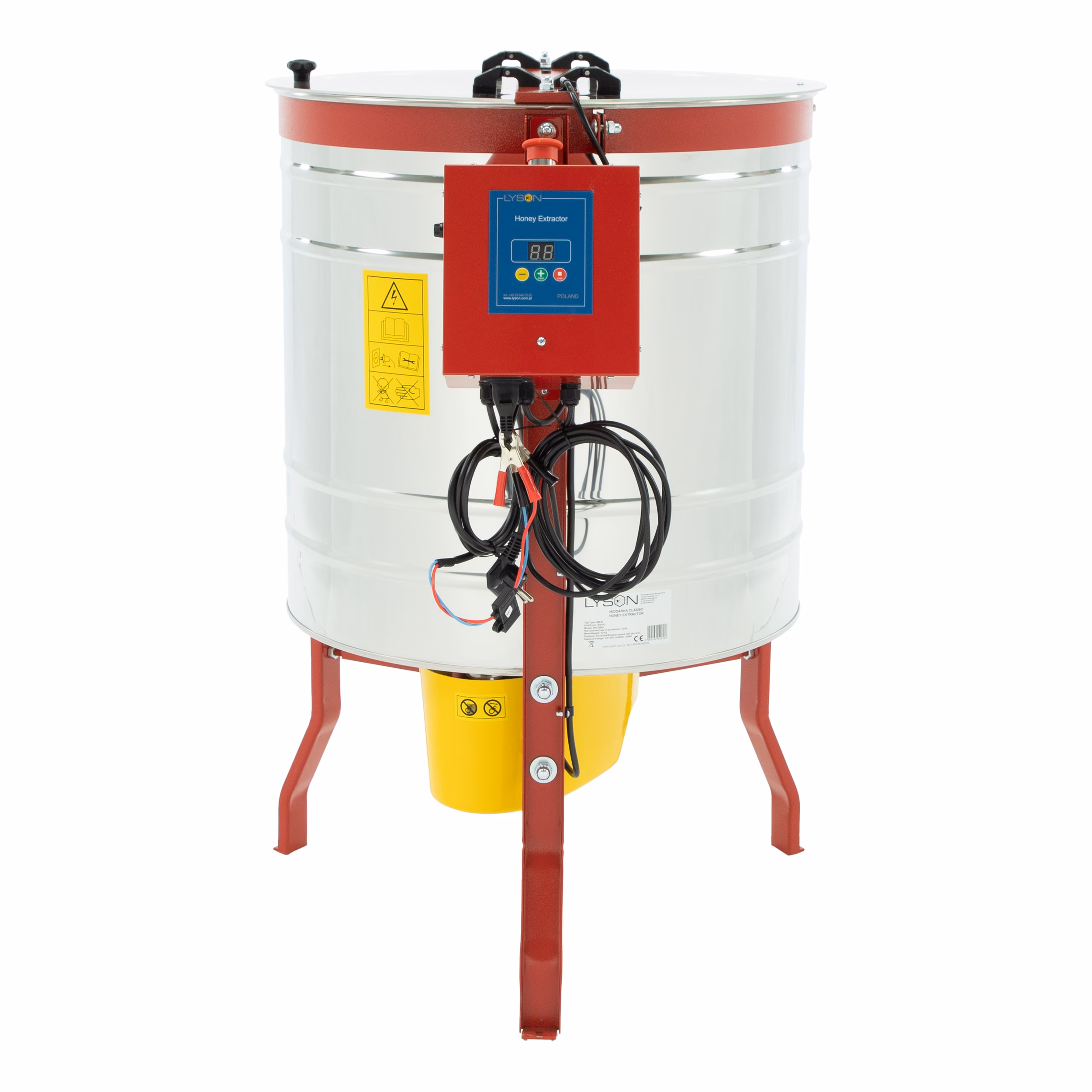 Lyson CLASSIC Tangentialschleuder Universal Ø 600 mm, 4 Waben, 12/230 V – Ansicht 4