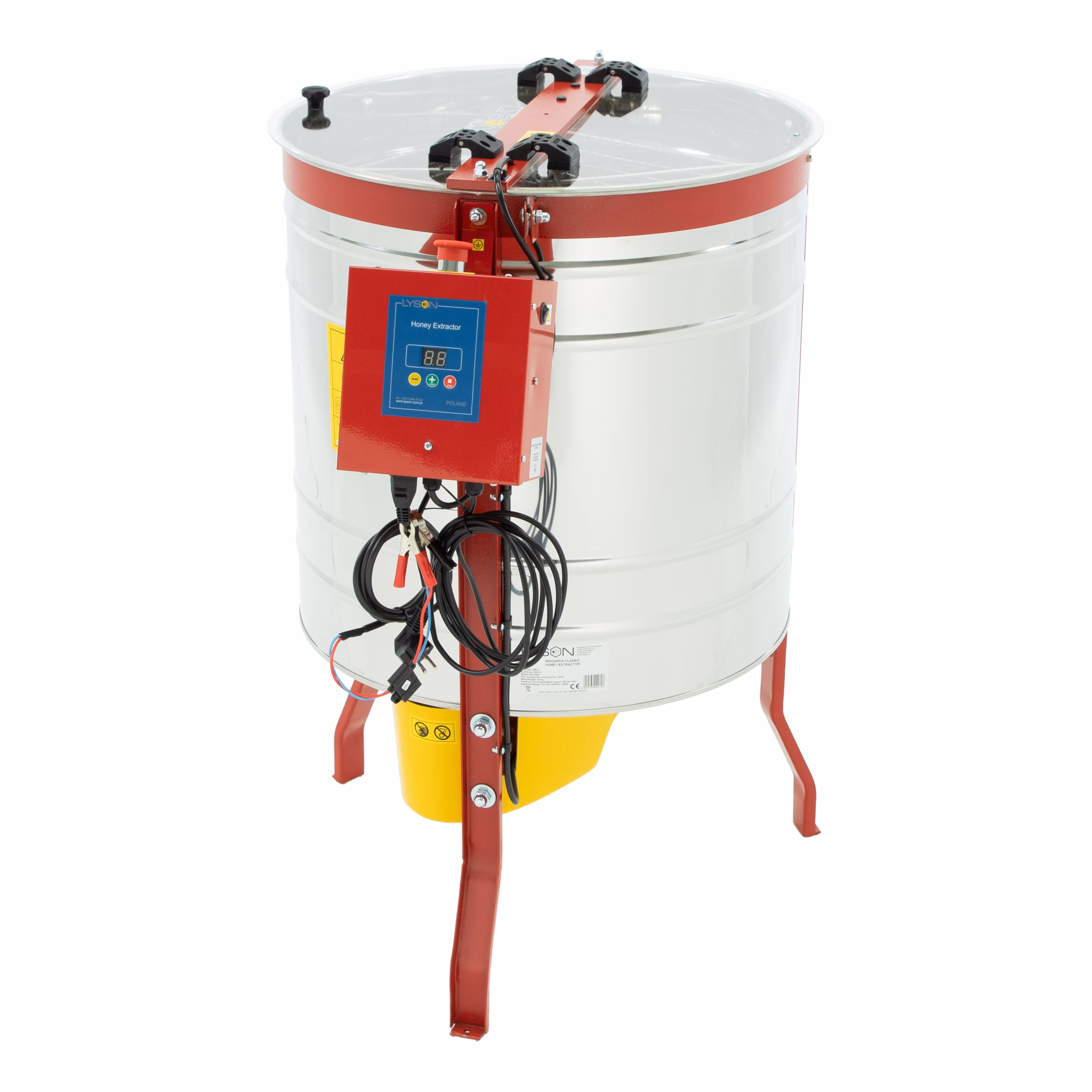 Lyson CLASSIC Tangentialschleuder Universal Ø 600 mm, 4 Waben, 12/230 V – Ansicht 5