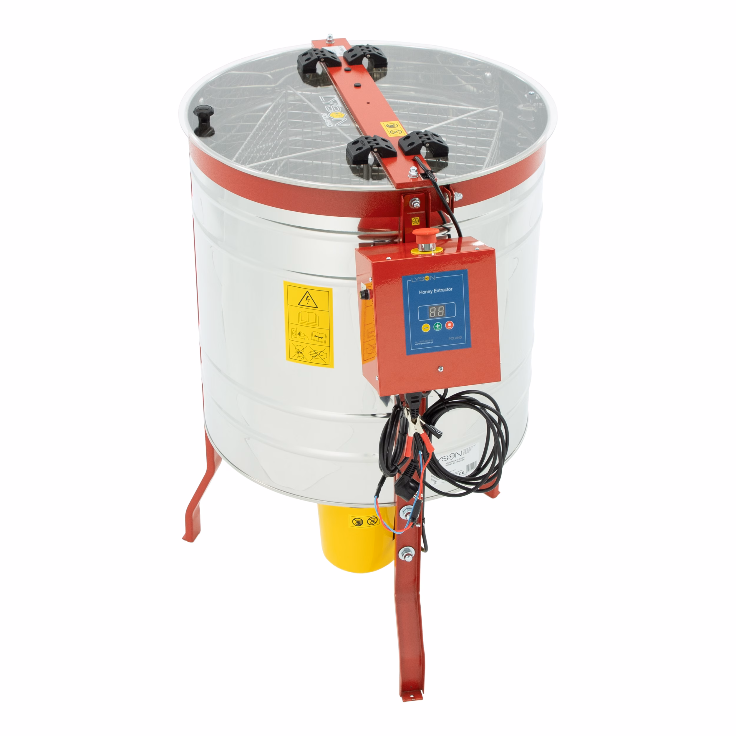 Lyson CLASSIC Tangentialschleuder Universal Ø 600 mm, 4 Waben, 12/230 V – Ansicht 7