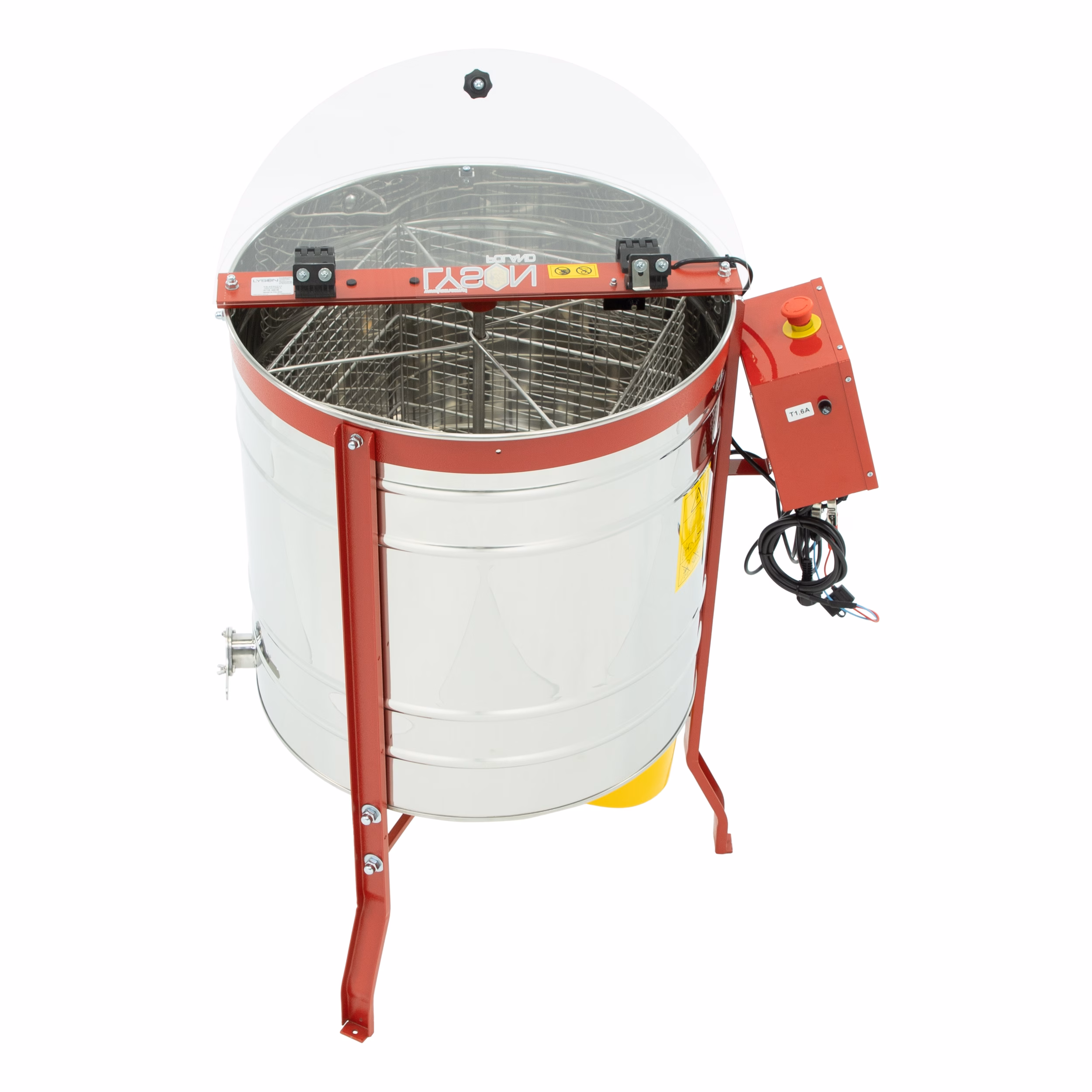Lyson CLASSIC Tangentialschleuder Universal Ø 600 mm, 4 Waben, 12/230 V – Ansicht 8