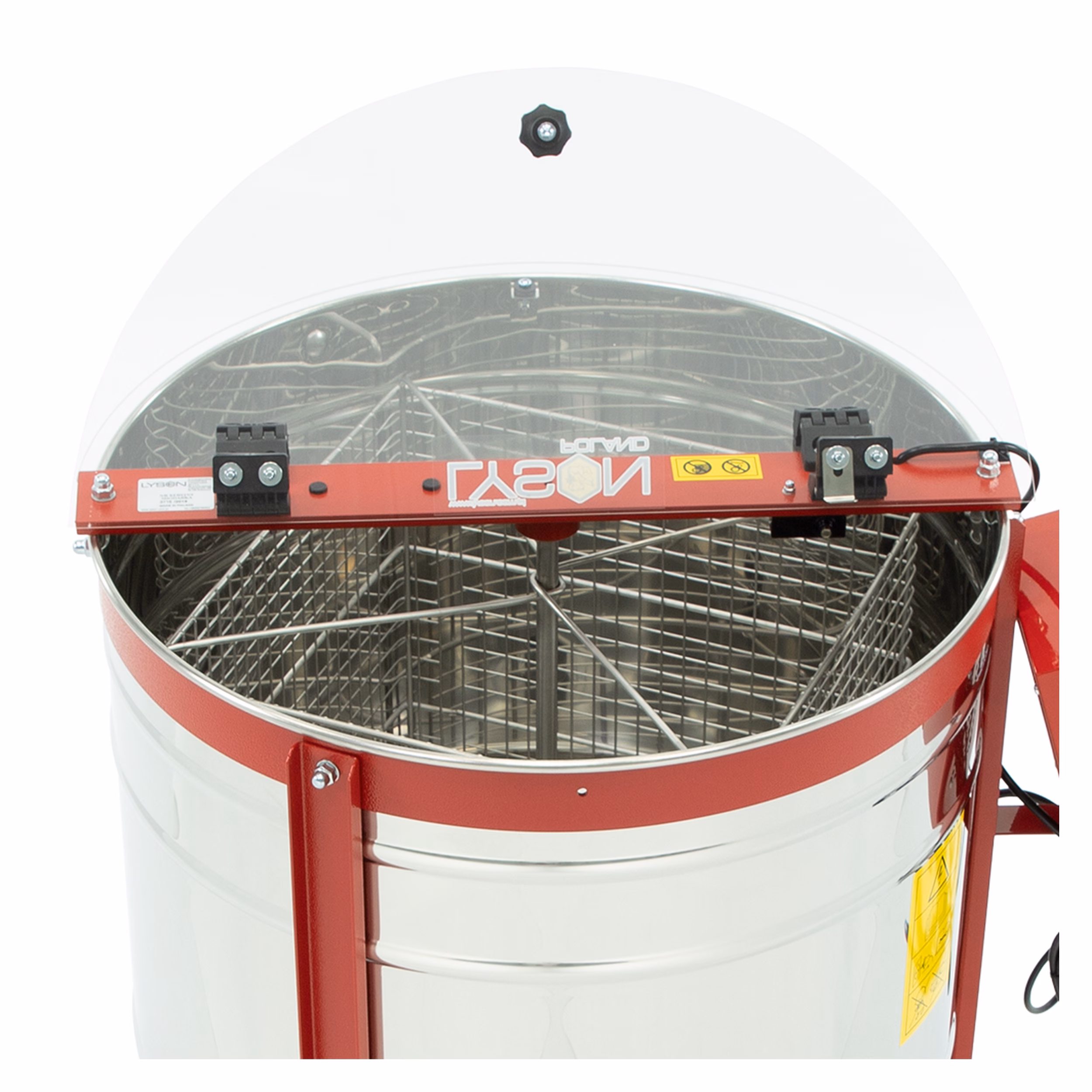 Lyson CLASSIC Tangentialschleuder Universal Ø 600 mm, 4 Waben, 12/230 V – Ansicht 11