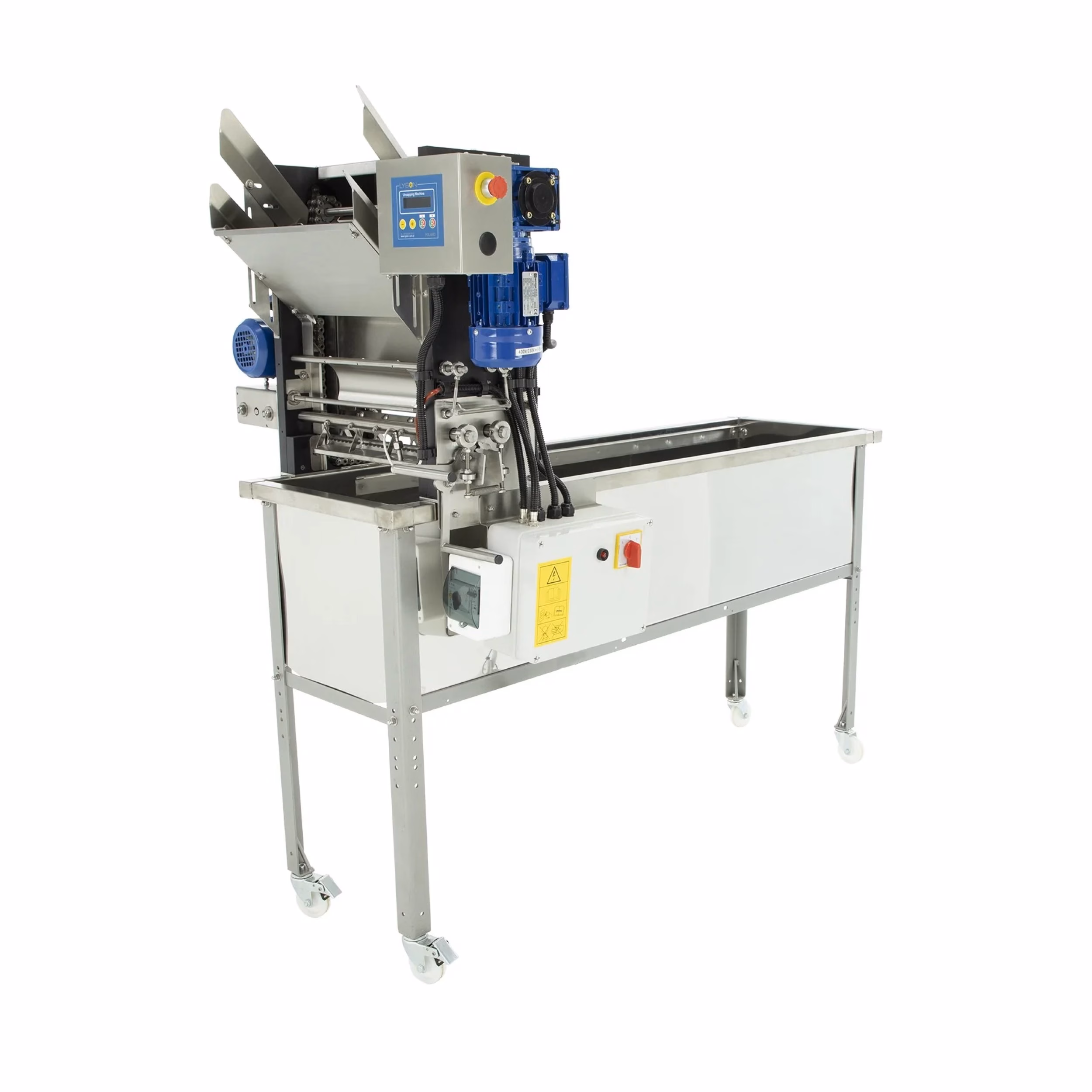 Lyson Entdeckelungsmaschine CLASSIC mit Entdeckelungstisch 1500 mm – Ansicht 1