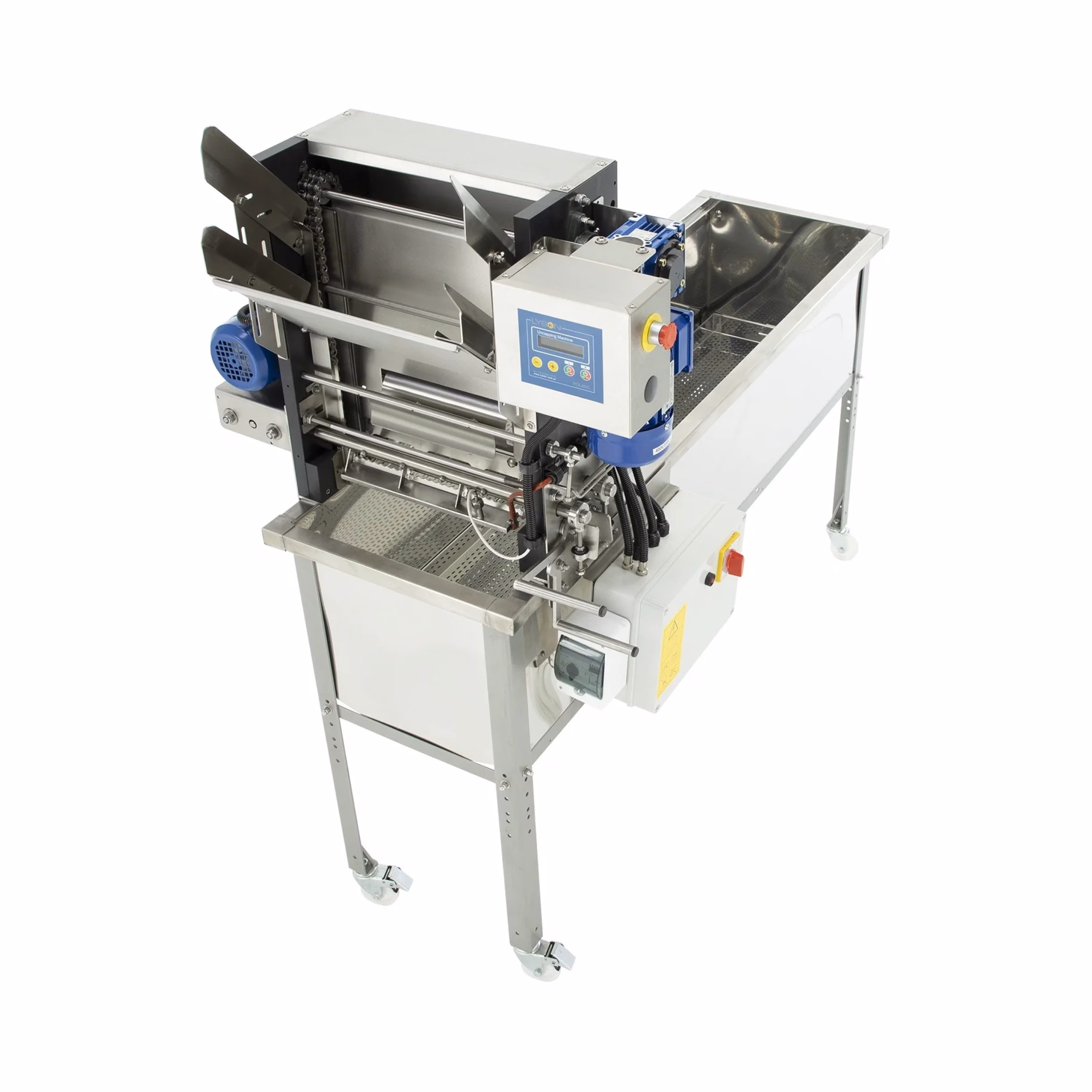 Lyson Entdeckelungsmaschine CLASSIC mit Entdeckelungstisch 1500 mm – Ansicht 3