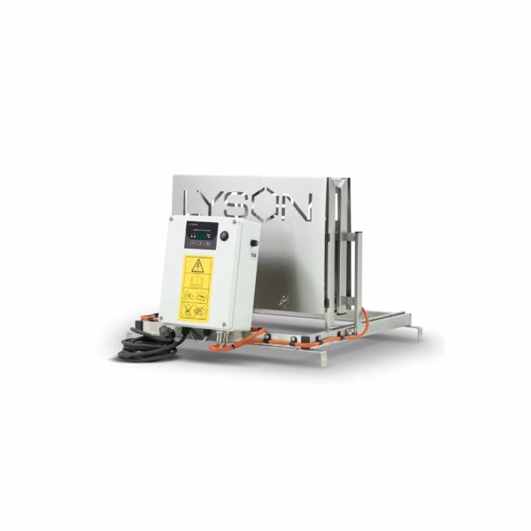 Lyson Entdeckelungsmaschine vertikal manuell 230 V – Ansicht 1
