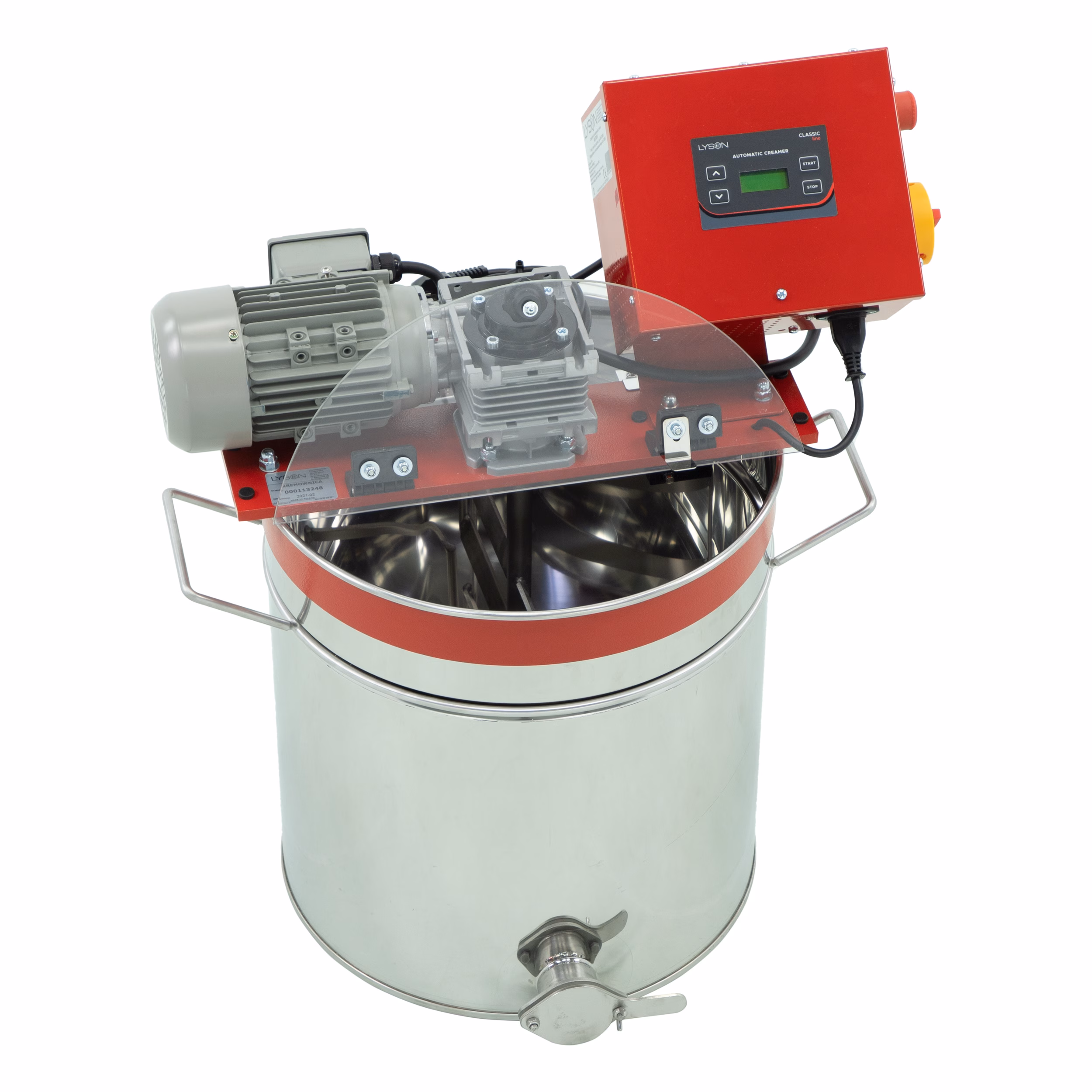 Lyson Honig-Rührgerät CLASSIC 50–200 l, 230 V – Ansicht 3