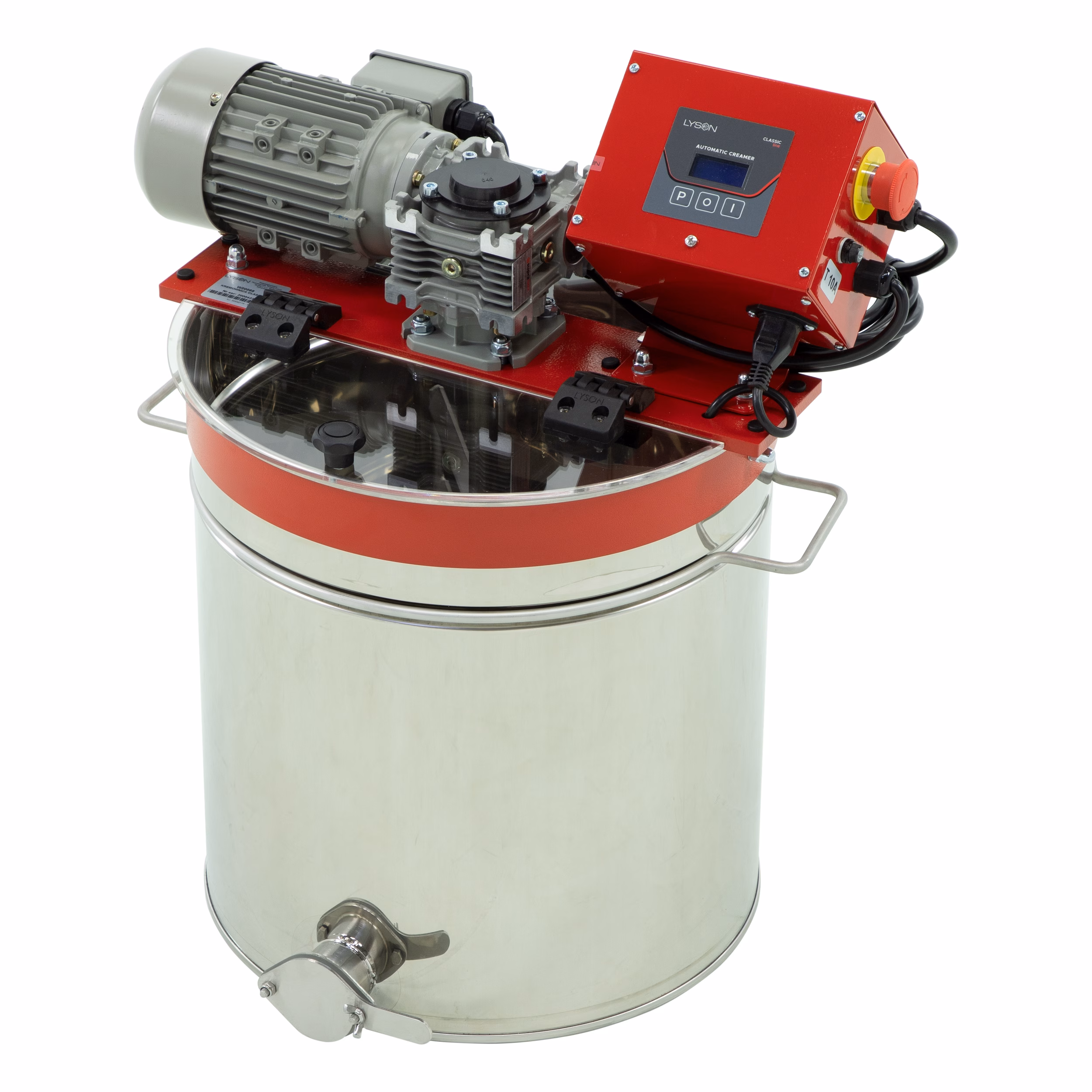 Lyson Honig-Rührgerät CLASSIC 50–200 l, 400 V – Ansicht 2