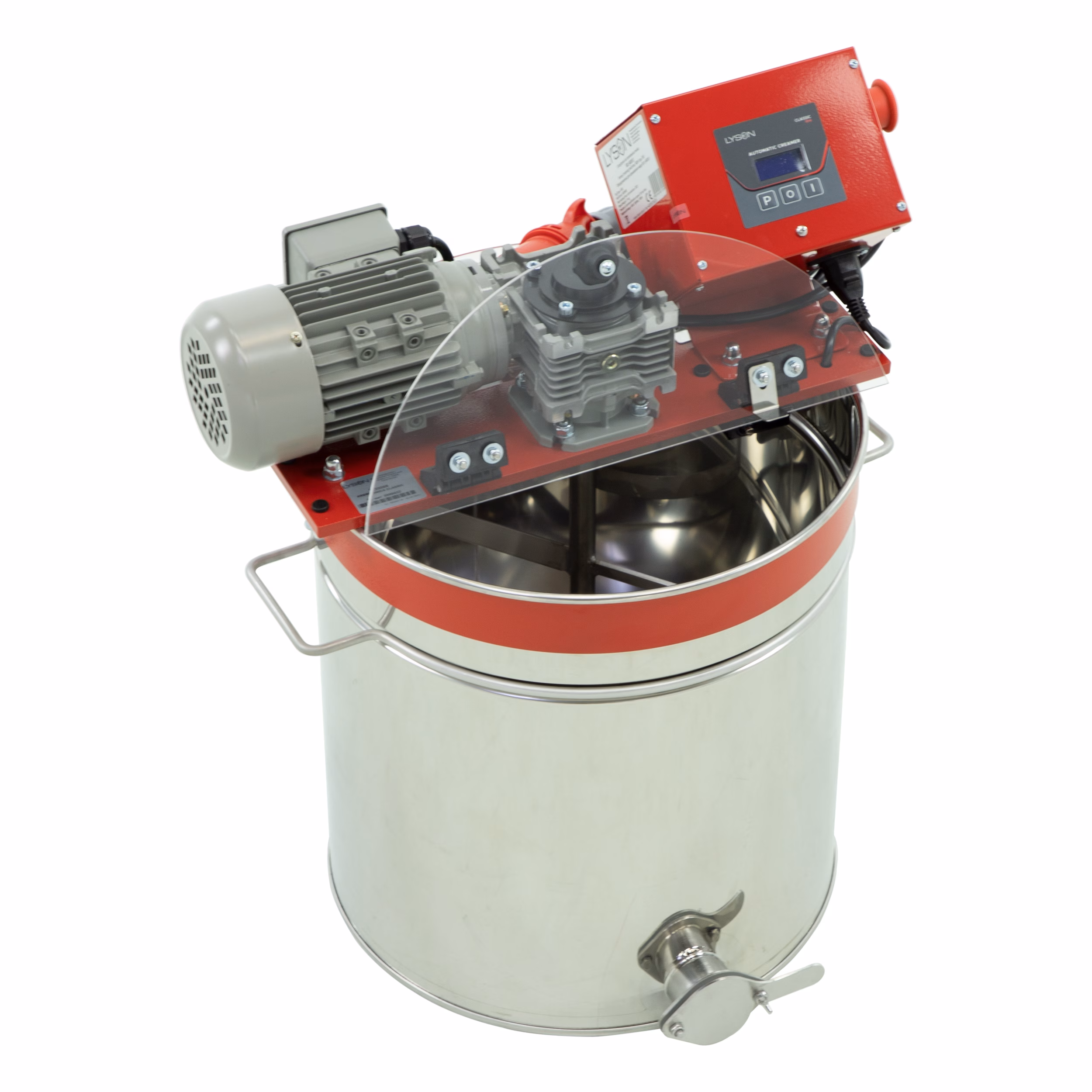 Lyson Honig-Rührgerät CLASSIC 50–200 l, 400 V – Ansicht 3