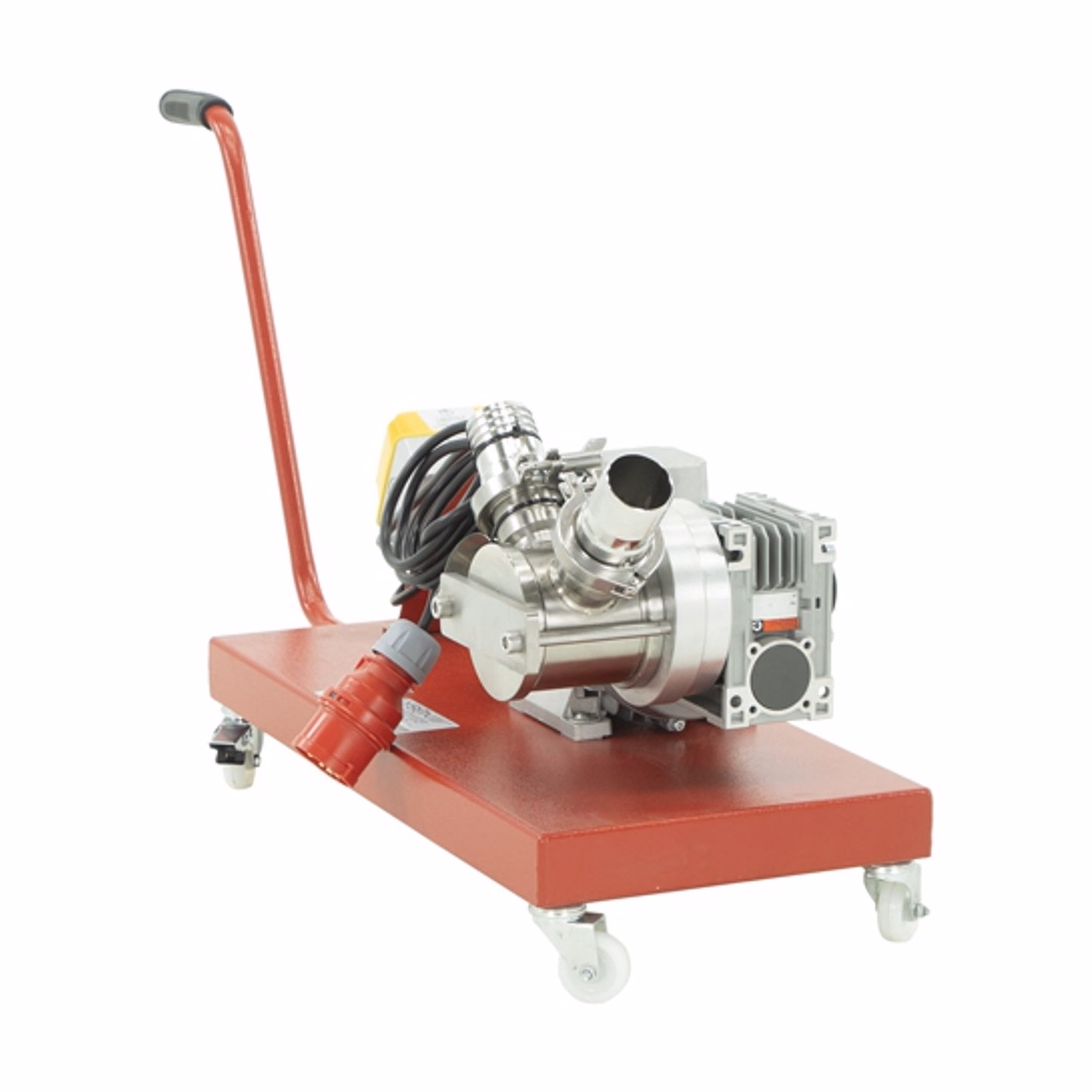 Lyson Honigpumpe mobil 400 V, 1,5 kW – Rückansicht