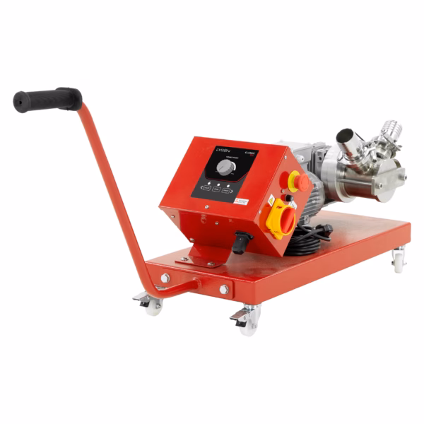 Lyson Honigpumpe mobil, regelbar, 1,5 kW, 230 V, ca. 1.500 l/h – W20210GNF