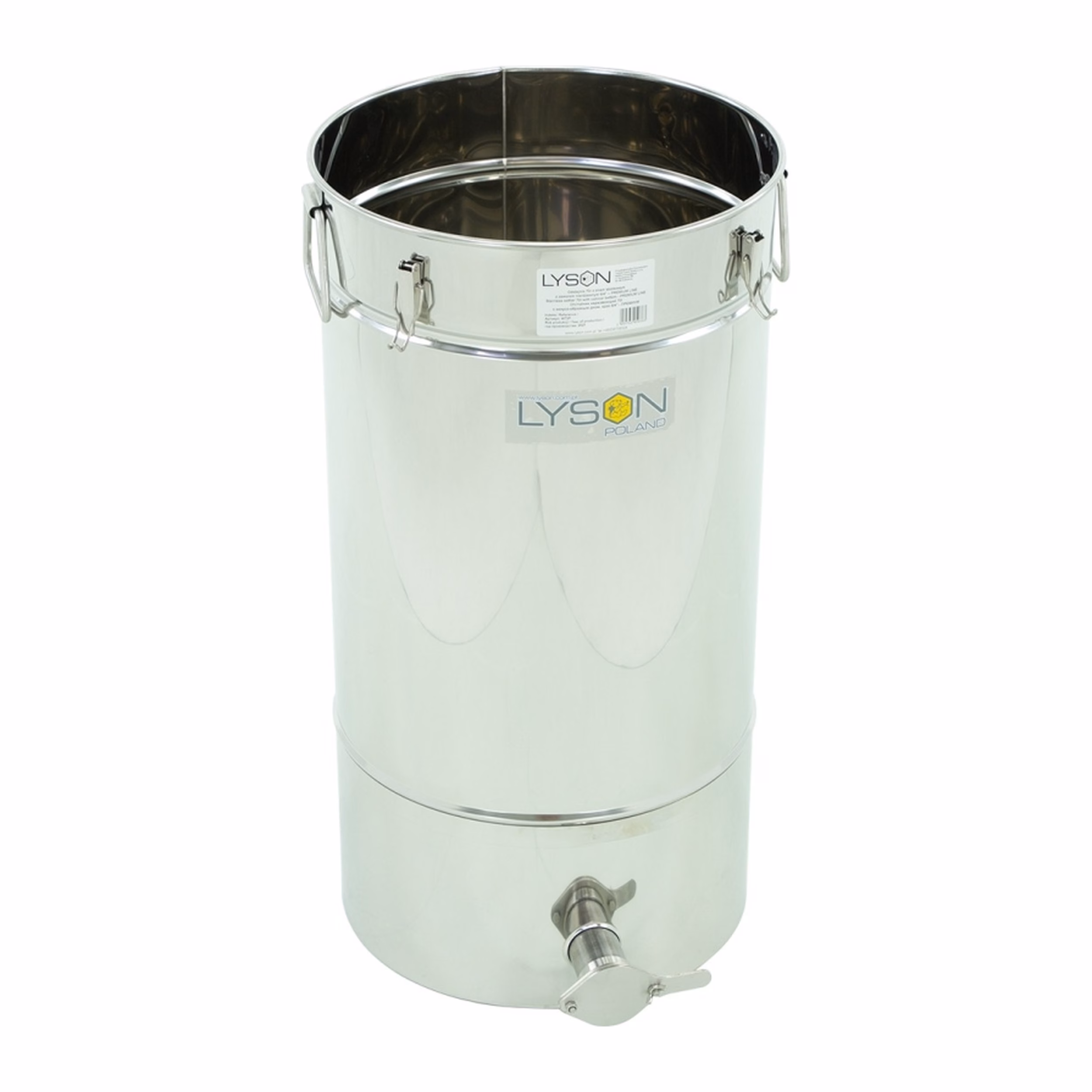 Lyson Absetzbehälter PREMIUM mit Konusboden 70 l / ~98 kg
