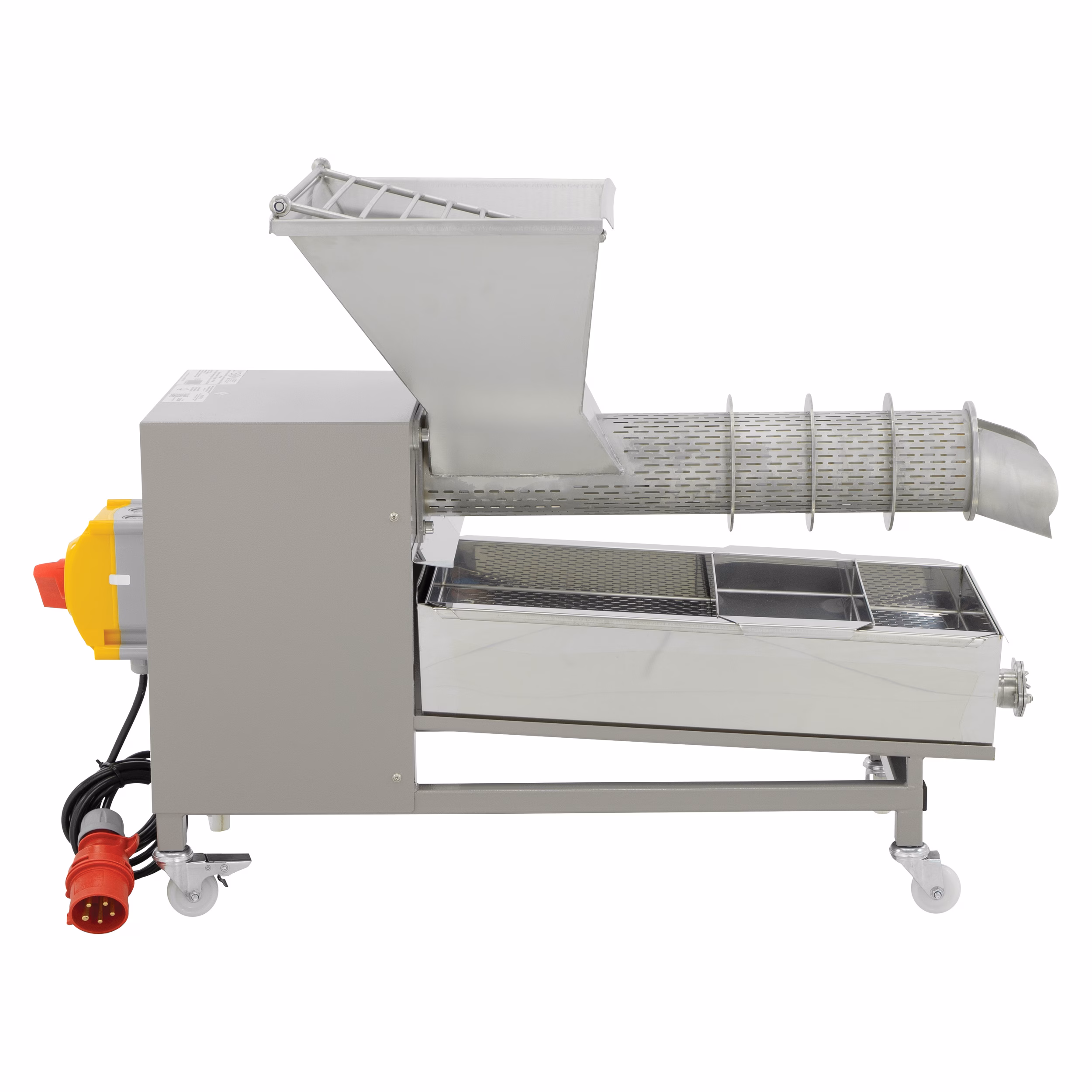 Lyson OPTIMA Deckelwachspresse 400 V Seitenansicht