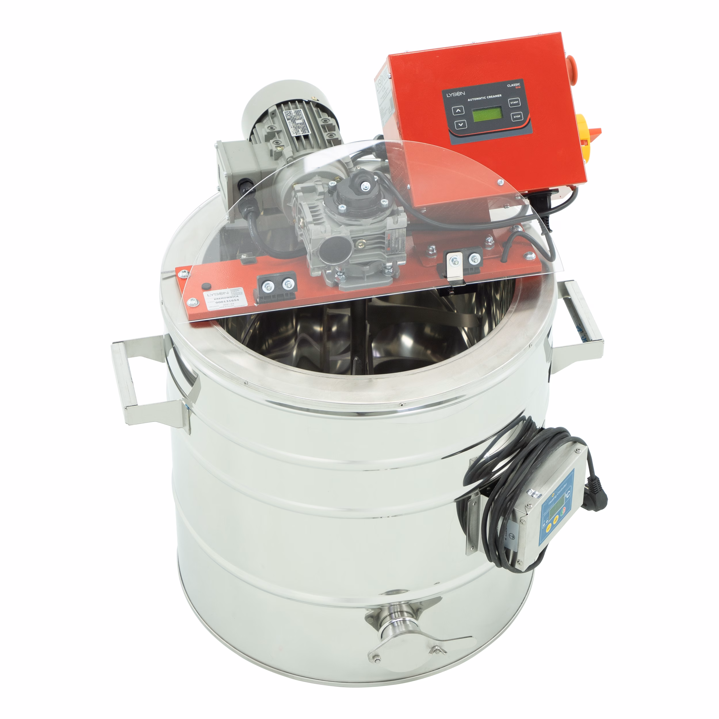 Lyson Honig-Rühr- und Auftaugerät CLASSIC 50–200 l, 230 V – Ansicht 4