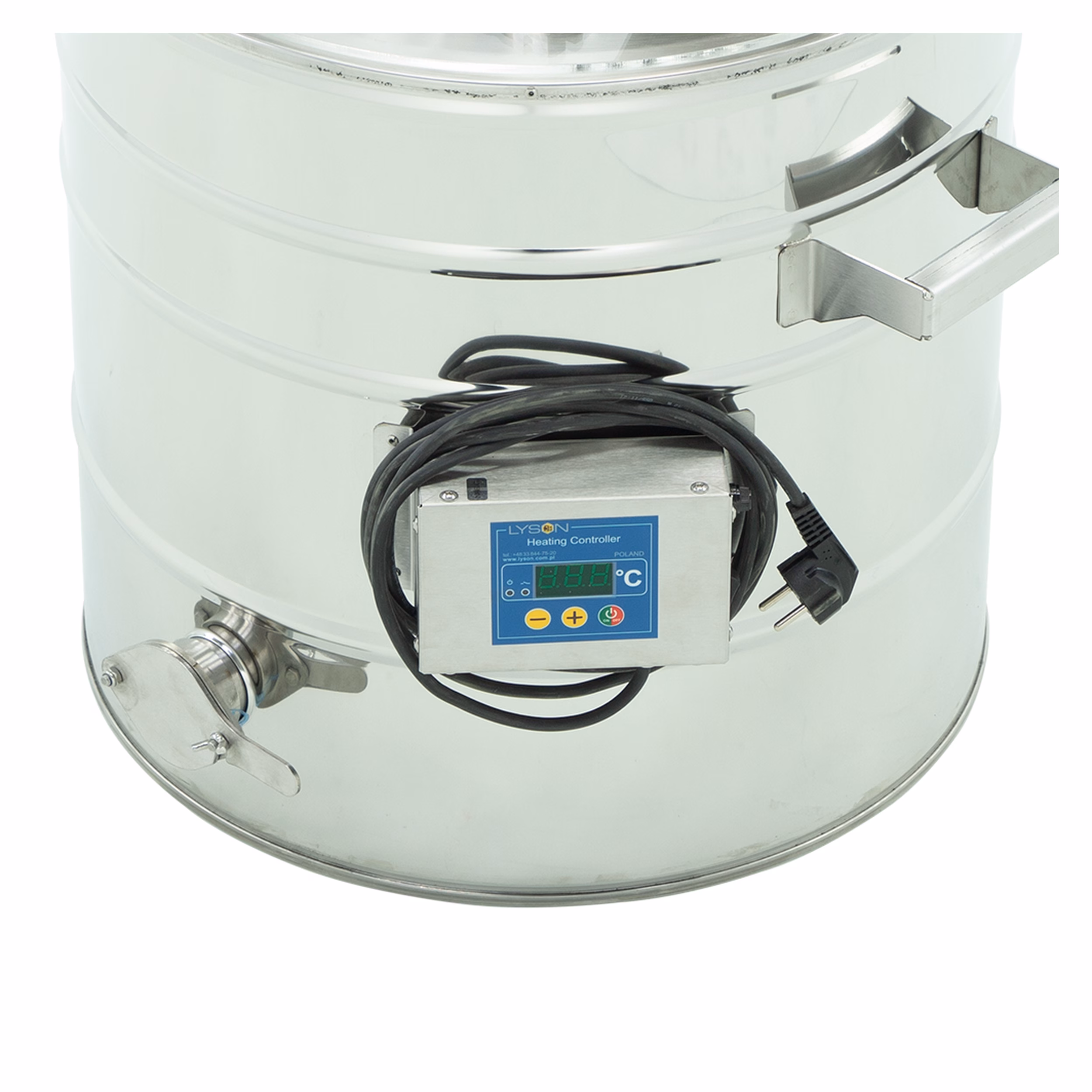 Lyson Honig-Rühr- und Auftaugerät PREMIUM 50–200 l, 230 V – Ansicht 3