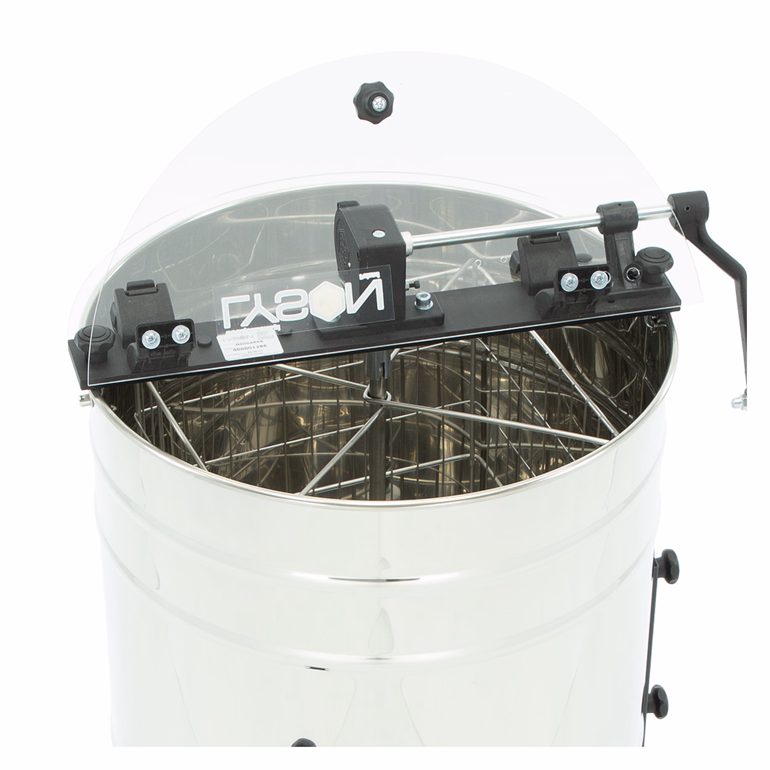 Lyson Tangentialschleuder 4 Waben Handantrieb Ø 500 mm – W2026BB Basic – Detailansicht 5