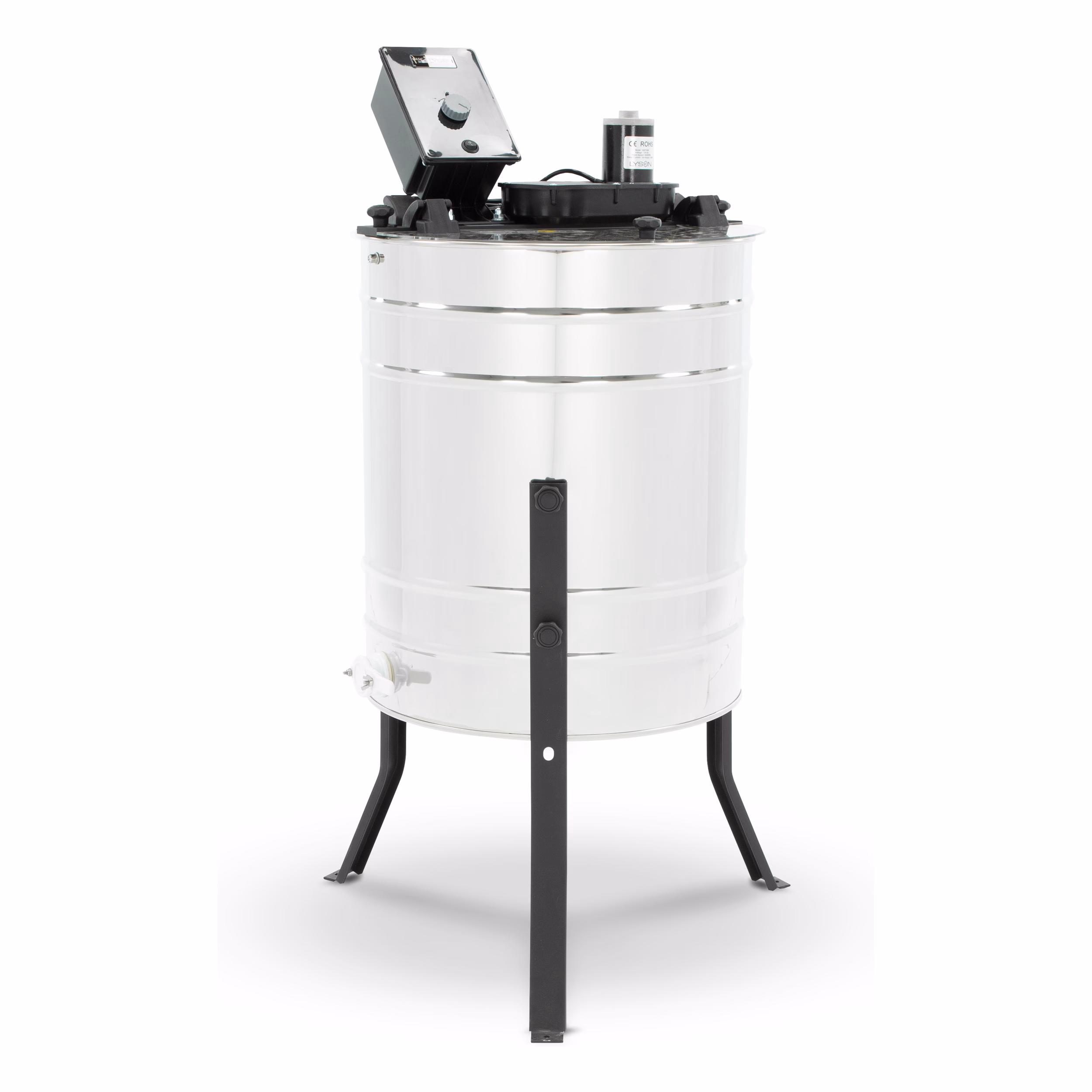 Lyson Tangentialschleuder 4 Waben Motorantrieb Ø 500 mm – W2033BB Basic – Detailansicht 1