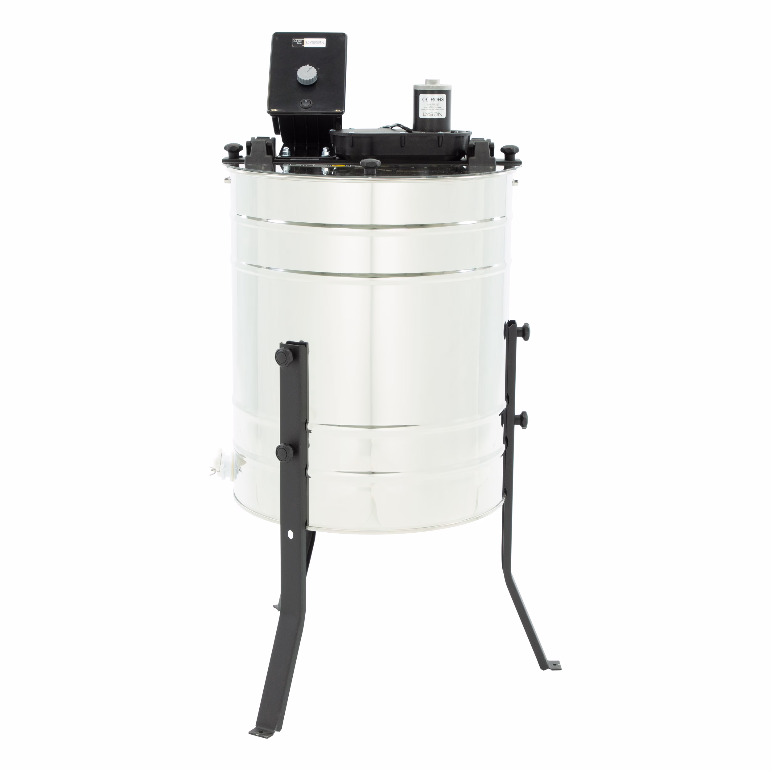 Lyson Tangentialschleuder 4 Waben Motorantrieb Ø 500 mm – W2033BB Basic – Detailansicht 4