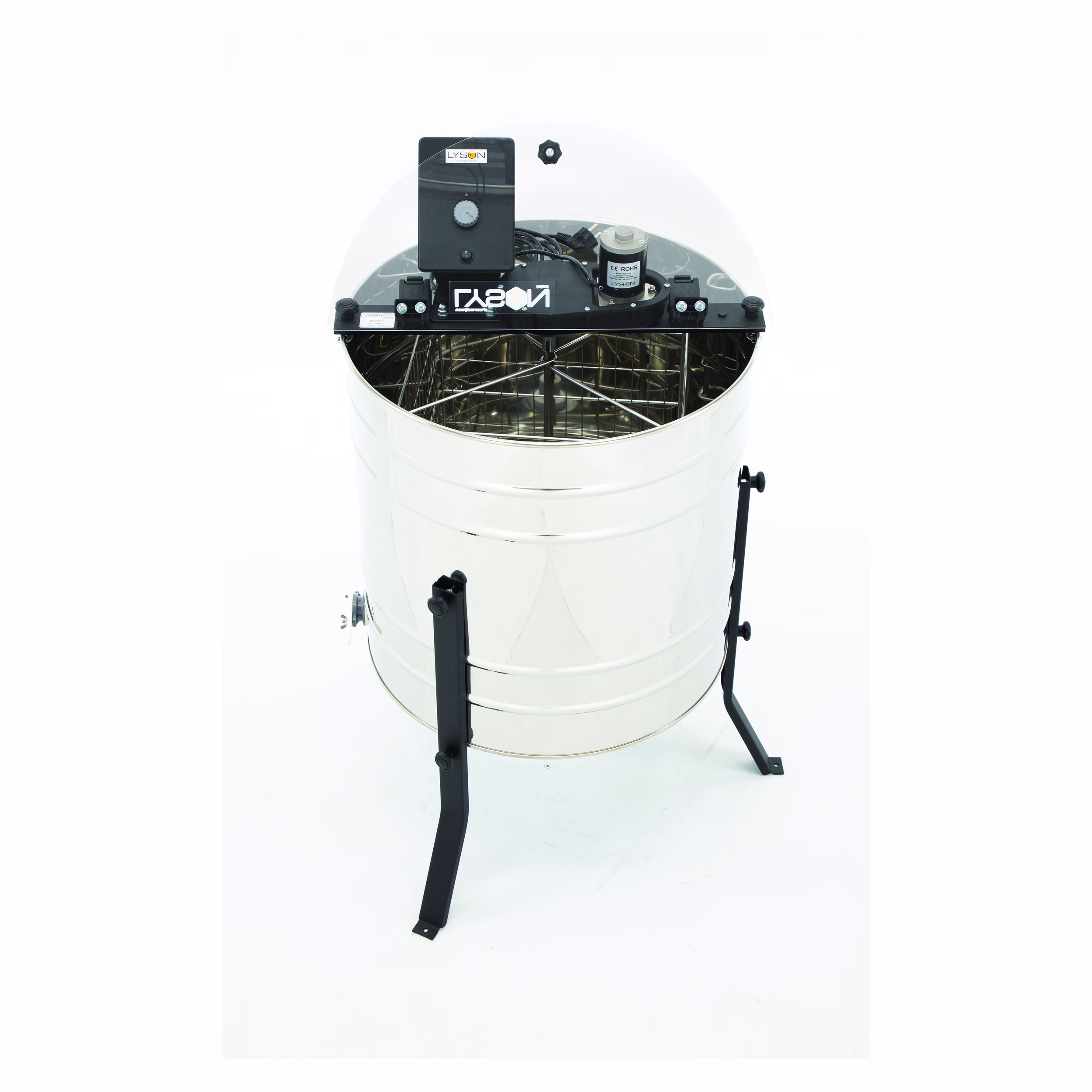 Lyson Tangentialschleuder 4 Waben Motorantrieb Ø 600 mm – W224BB Basic – Detailansicht 1