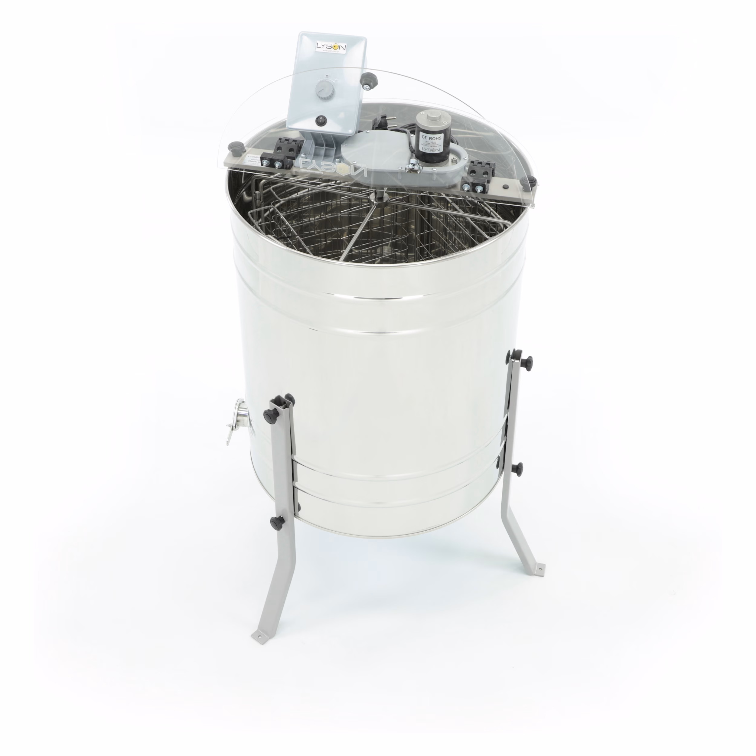 Lyson Tangentialschleuder 4 Waben Motorantrieb Ø 600 mm – W224BV Minima – Detailansicht 11
