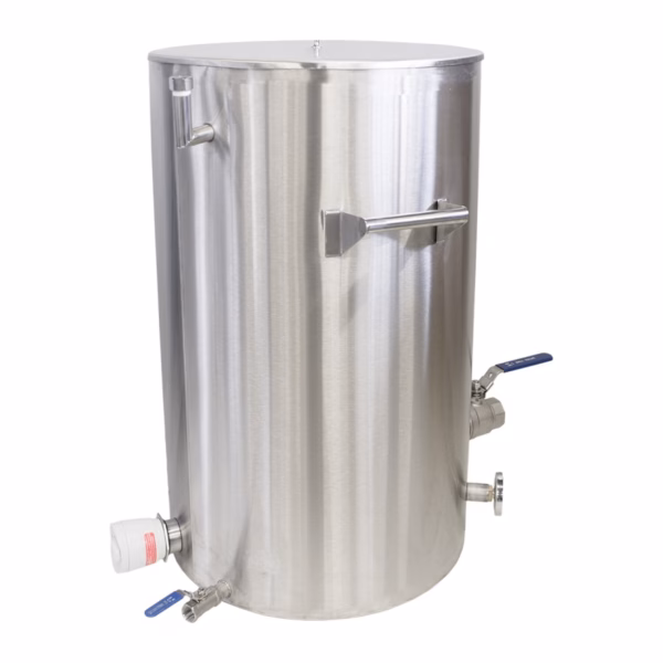 Lyson Absetzbehälter mit Wasser-Heizmantel 70 l / ~98 kg