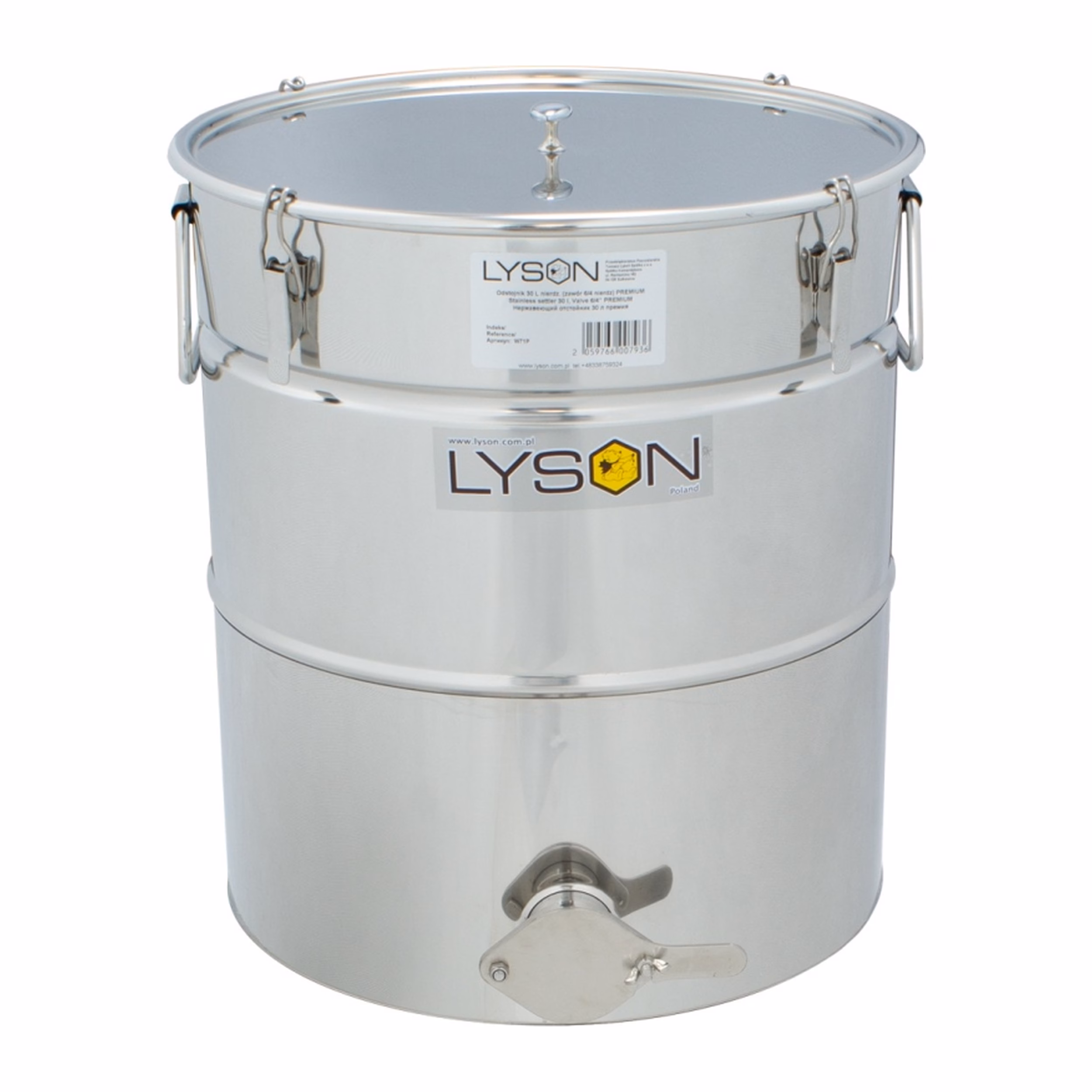 Lyson Absetzbeh?lter PREMIUM mit Konusboden 30 l