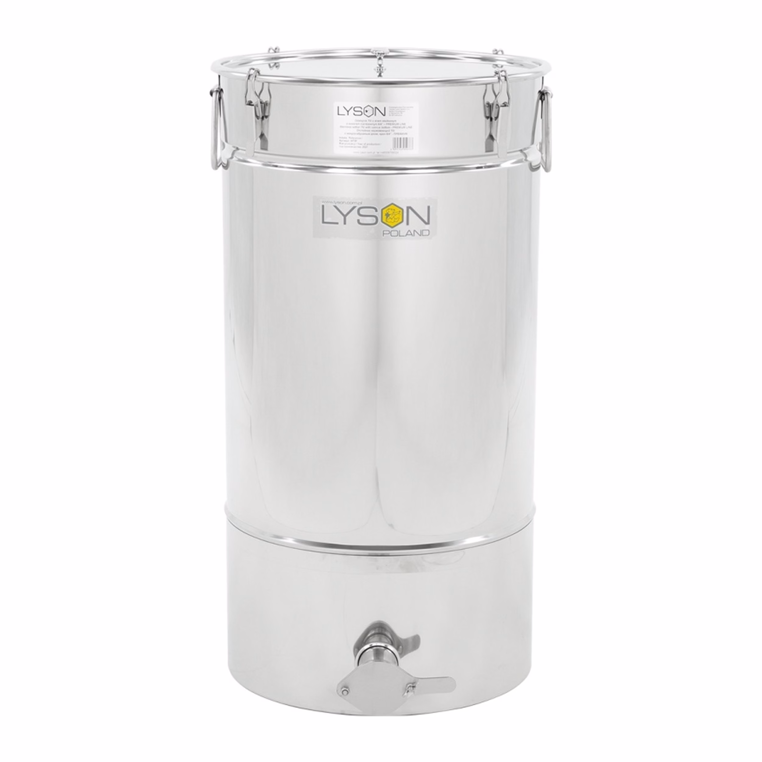 Lyson Absetzbehälter PREMIUM mit Konusboden 70 l / ~98 kg