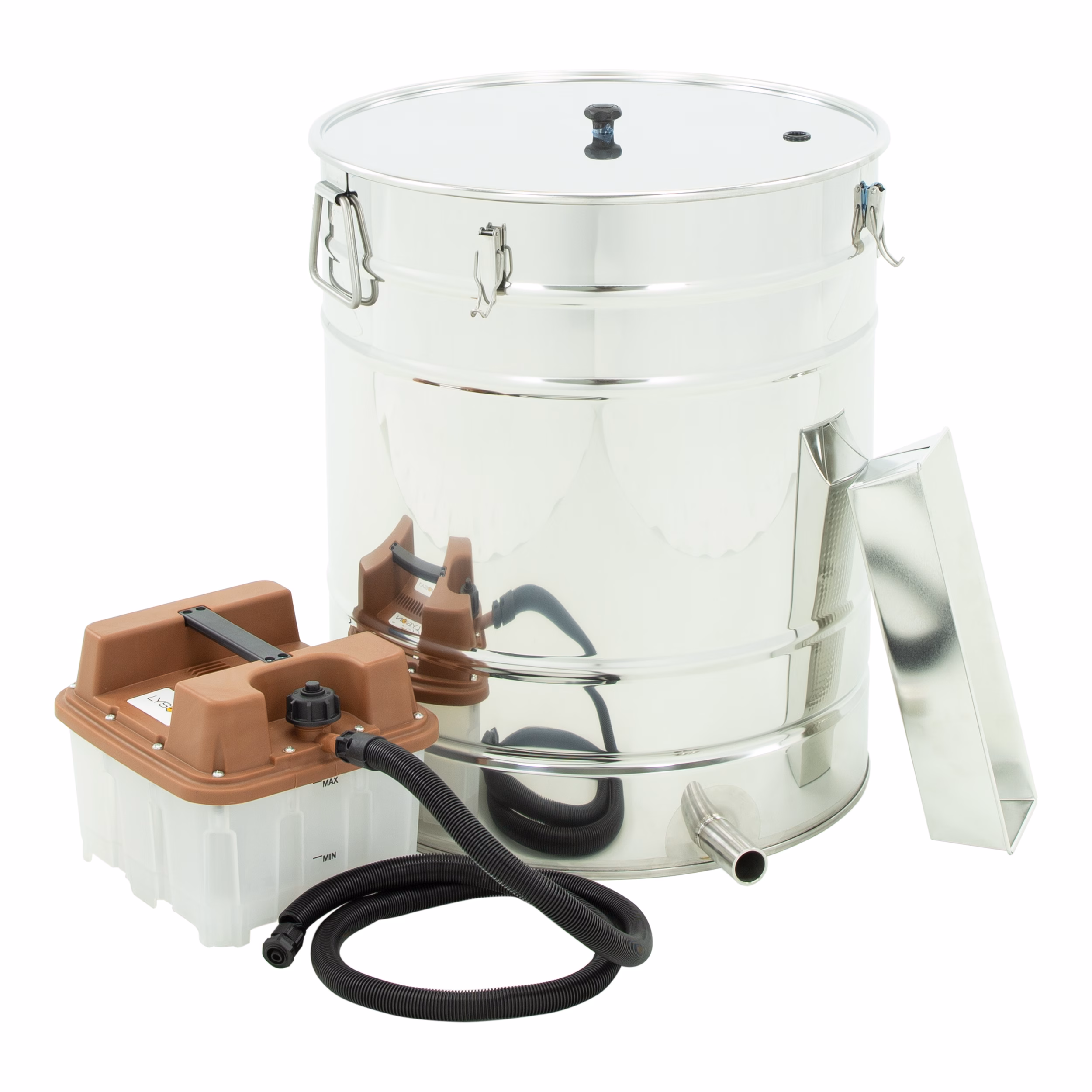 Lyson Dampf-Wachsschmelzer ECO 100 l W4097W – Gesamtansicht