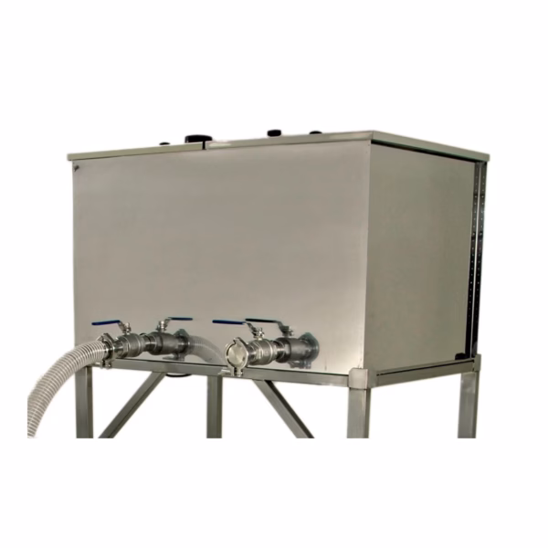 Lyson Zweikammer-Vorlauftank 300 l beheizt für Abfülllinie – Ansicht 1