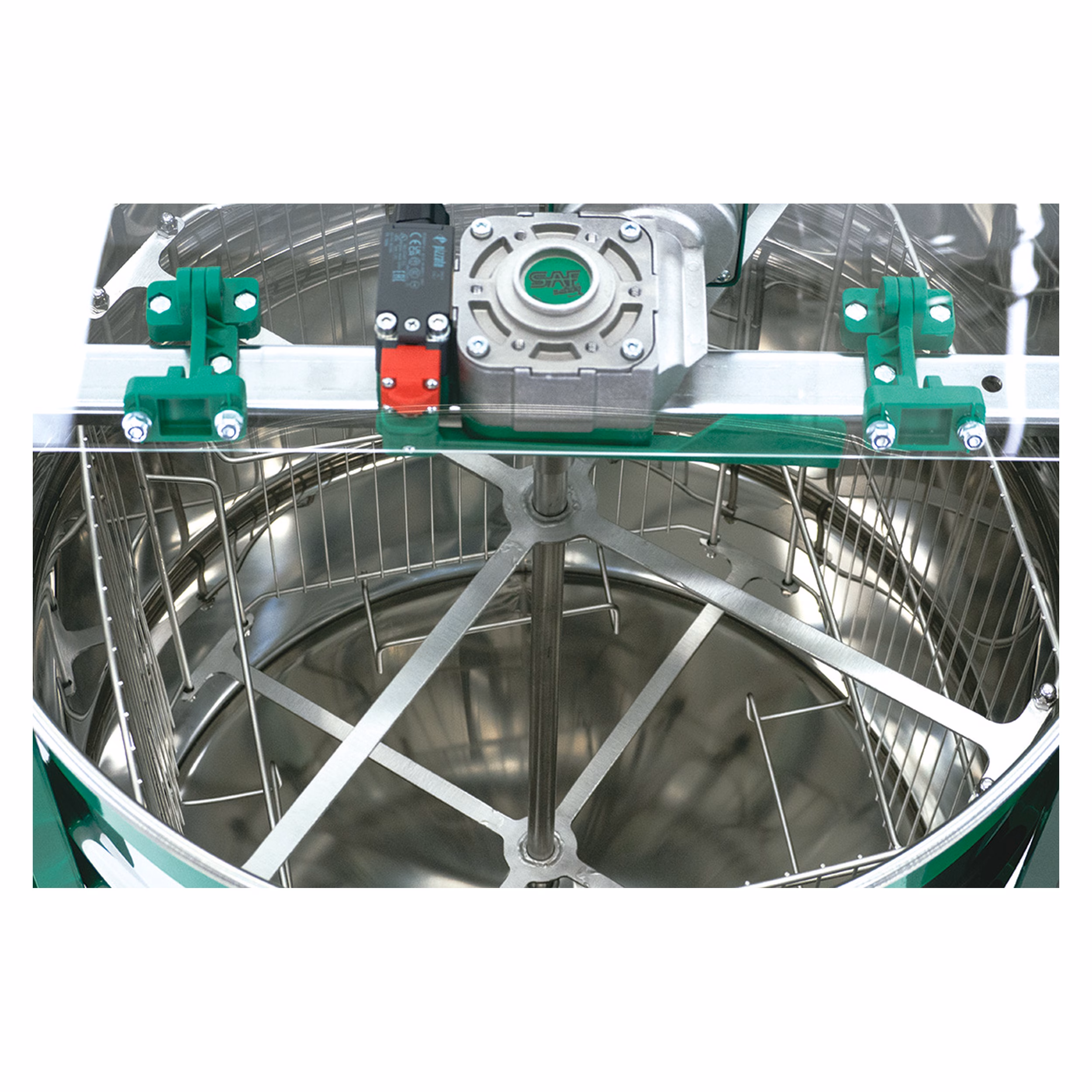 SAF Natura Tangential-Honigschleuder Ø525 mm, 4 Waben, elektrisch ECO – SPECIAL – Detailansicht 6
