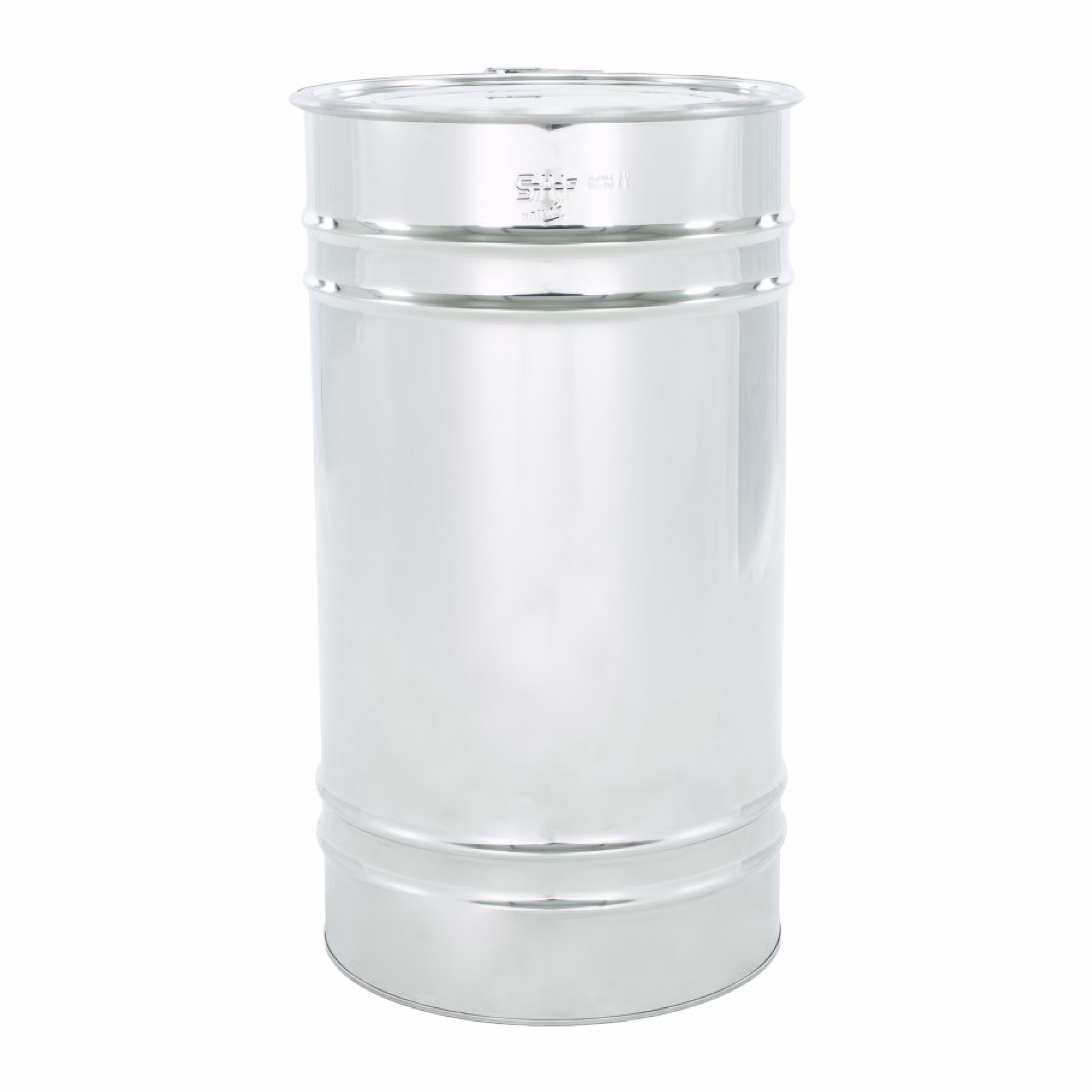 SAF Natura Edelstahlfass mit Dichtung 200 l – Ansicht 1