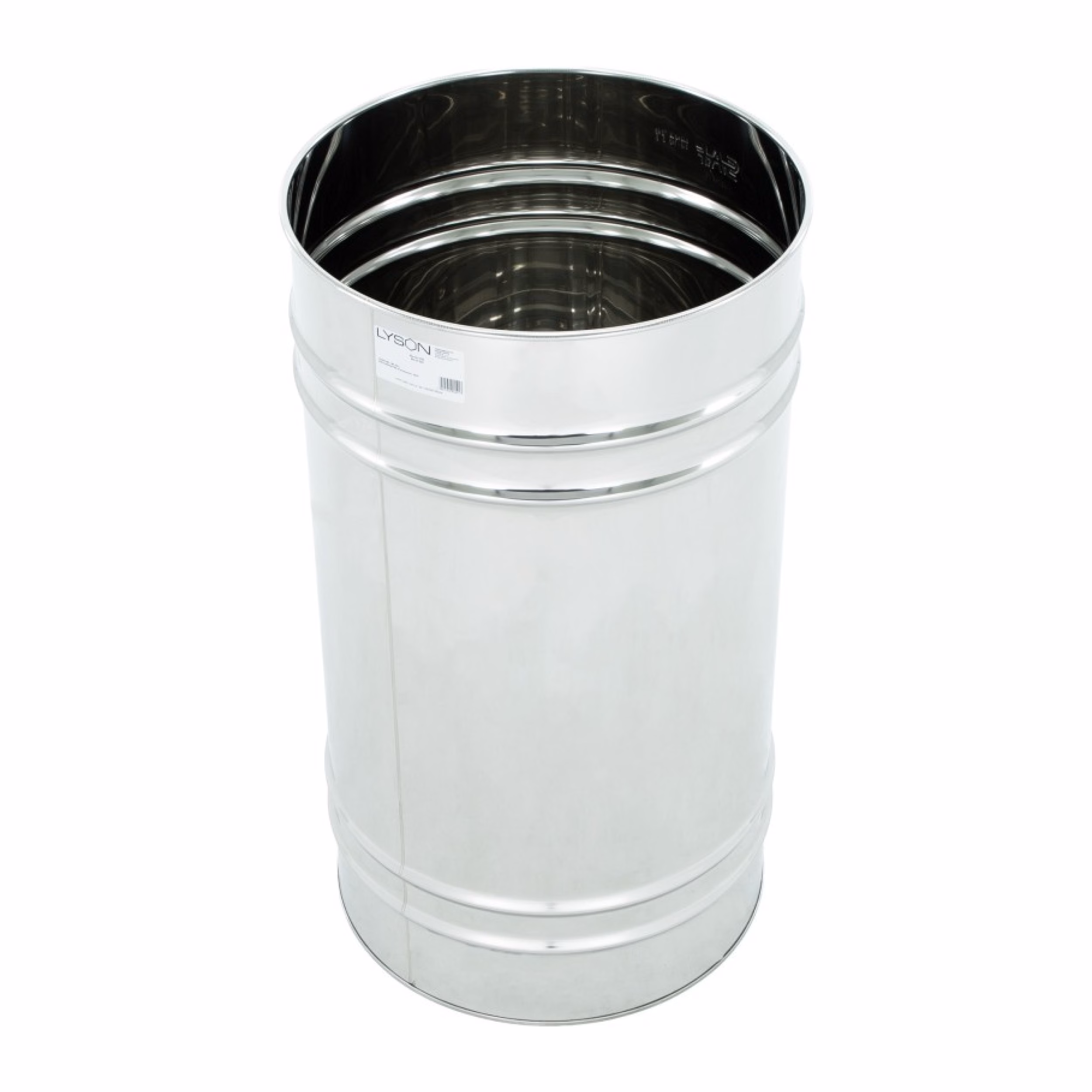 SAF Natura Edelstahlfass mit Dichtung 200 l – Ansicht 2
